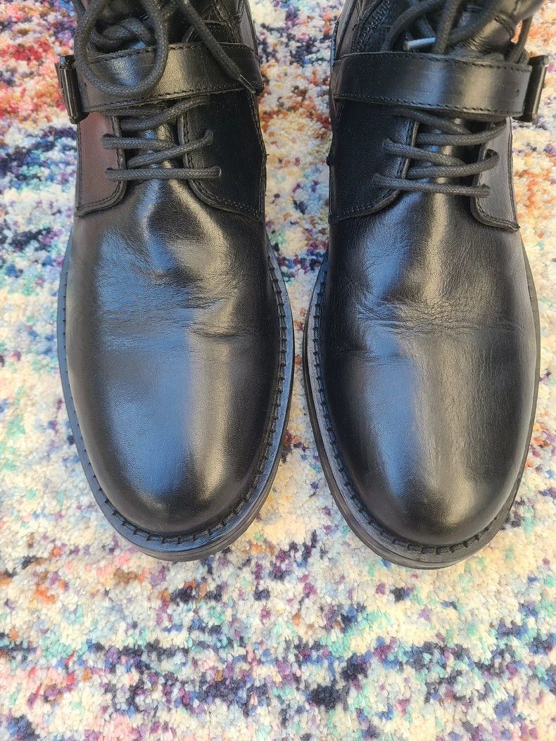 Ann Demeulemeester Ann Demeulemeester Men's Combat Boots-2506 Size US 10.5 / IT 40.5 - 3 Thumbnail