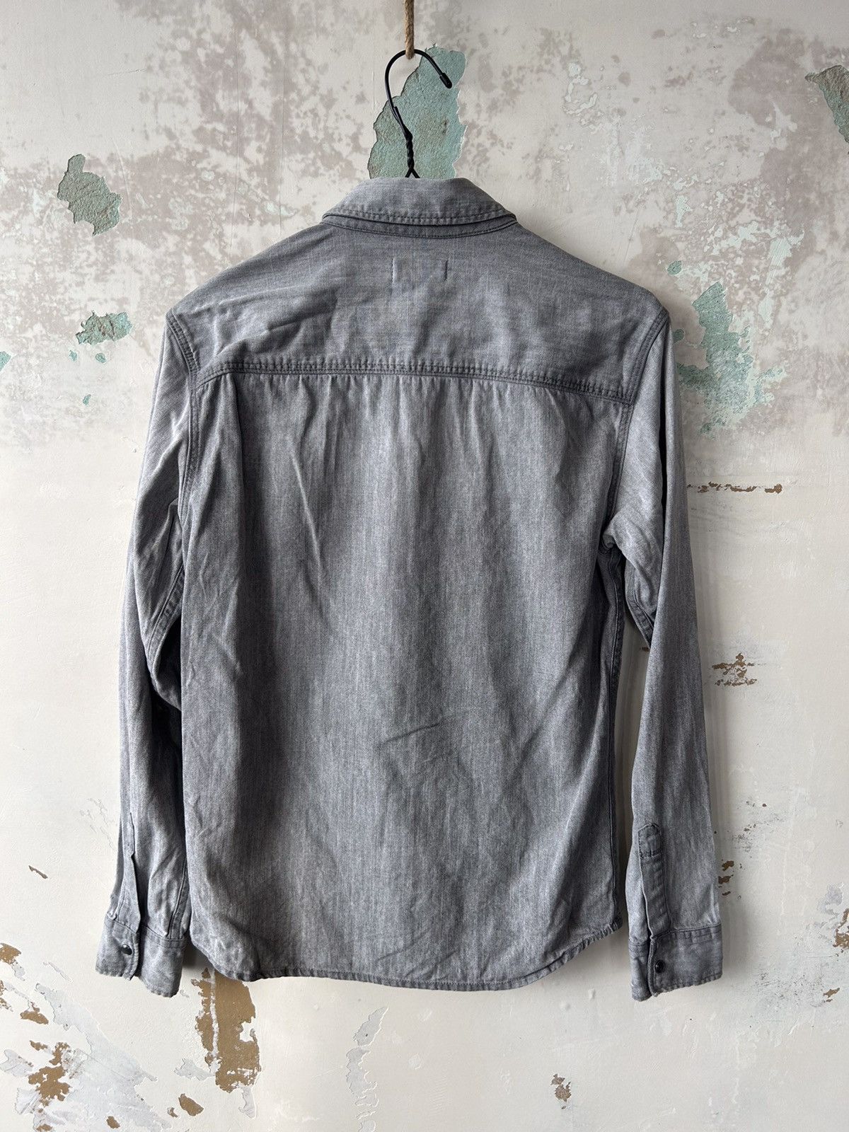 Allsaints Allsaints shirt Japanese brand long sleeve denim Size US S / EU 44-46 / 1 - 6 Thumbnail