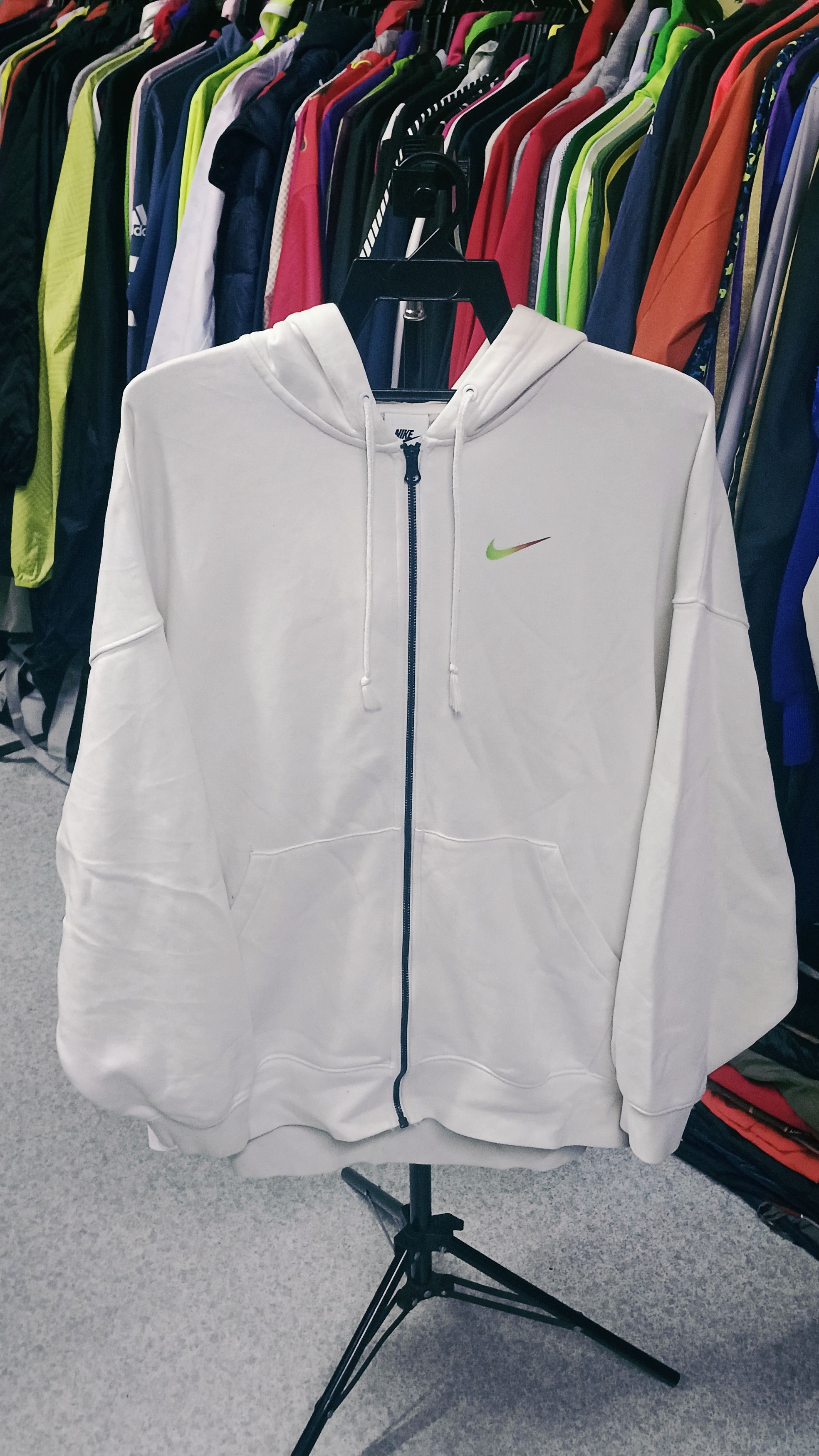 Nike Nike Baggy Zip Up Hoodie Size XL / US 12-14 / IT 48-50 - 1 Thumbnail