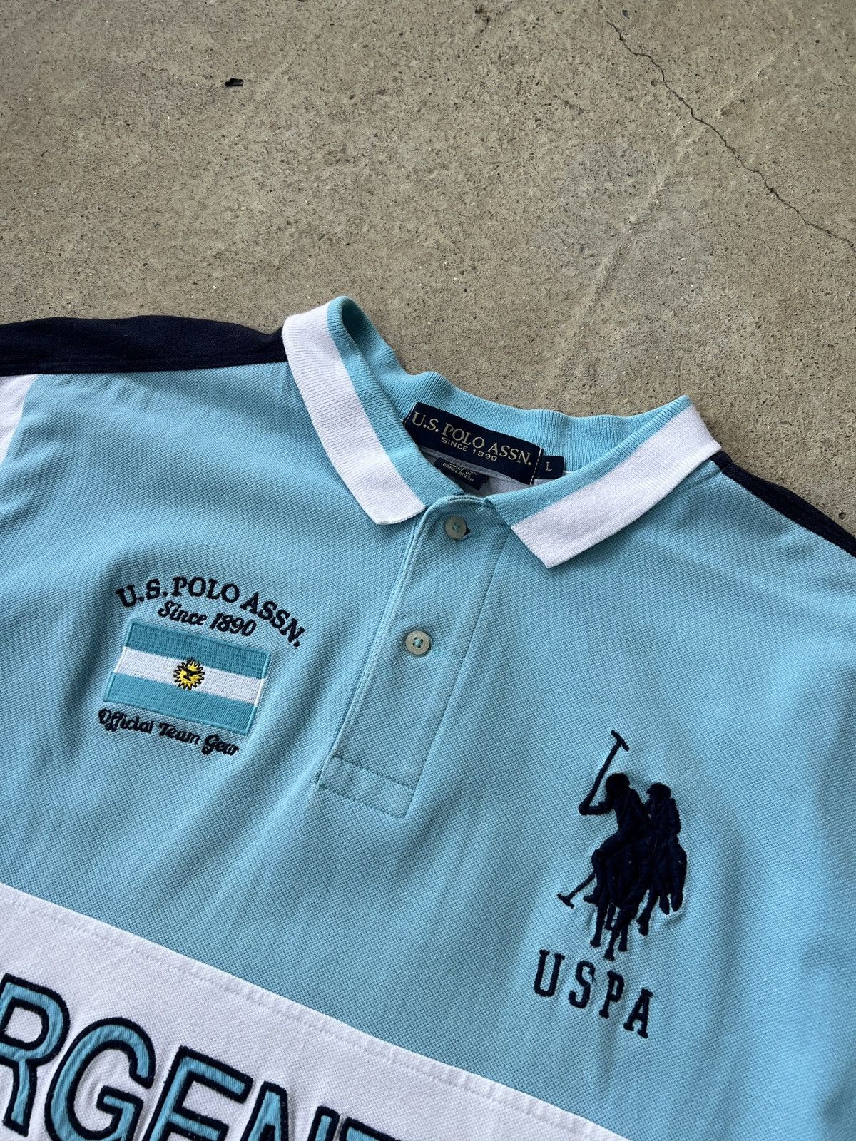 U.S. Polo Assn. U.S. Polo Assn. Argentina Polo Shirt Size US L / EU 52-54 / 3 - 2 Thumbnail