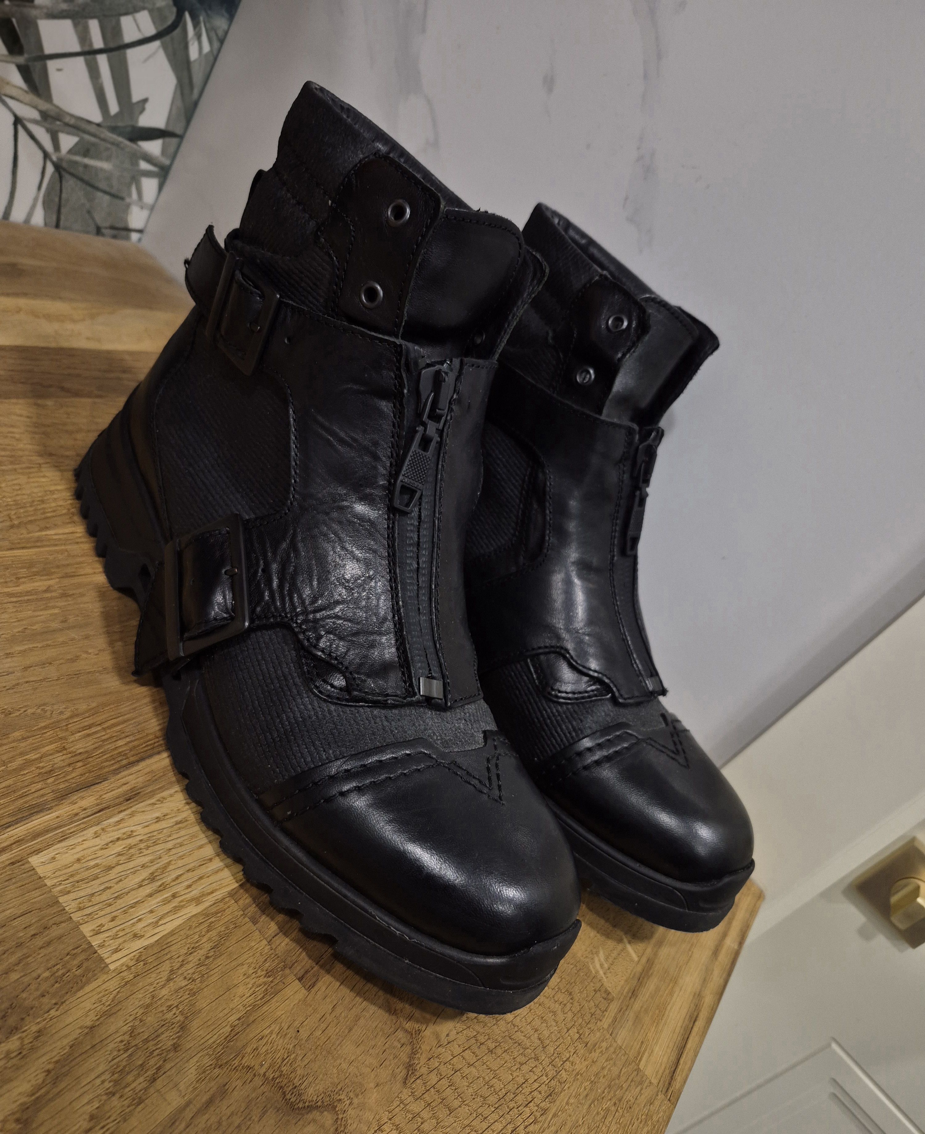 Diesel Diesel rare d klosure leather boots Size US 11 / EU 44 - 10 Thumbnail