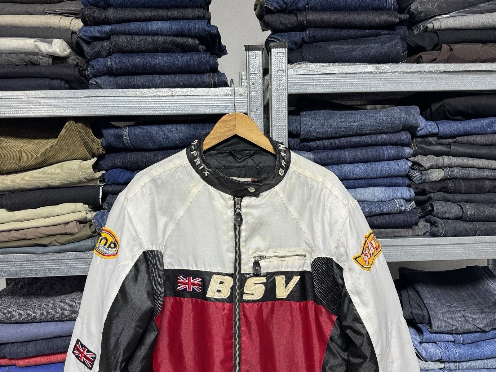 Other BSV England Grand Prix Racing Team Specialist Motors Vintage Size US XXL / EU 58 / 5 - 2 Thumbnail
