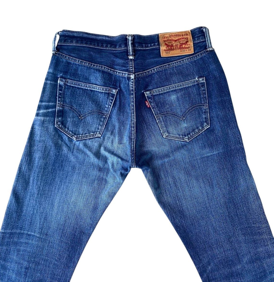 Levi's Vintage Clothing W30X30 VINTAGE LEVIS 501 FADED BLUE Size US 30 / EU 46 - 9 Thumbnail