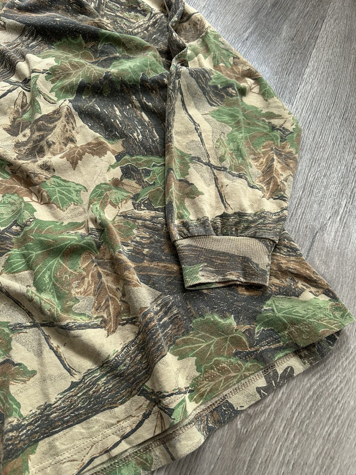 Jerzees 🫧Vintage 90s Jerzees Outdoors Realtree Camo Long Sleeve Size US XL / EU 56 / 4 - 5 Thumbnail