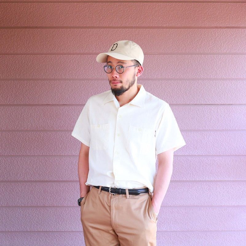 Buzz Rickson's Selvedge Chambray Open Collar S/S Shirt Size US S / EU 44-46 / 1 - 1 Thumbnail