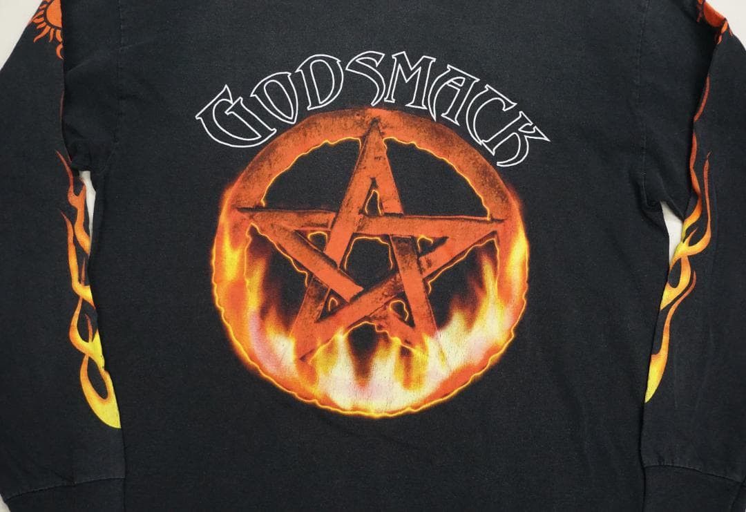 Vintage 00's GODSMACK Tシャツ ロック ビンテージ DISTURBED Size US M / EU 48-50 / 2 - 2 Thumbnail