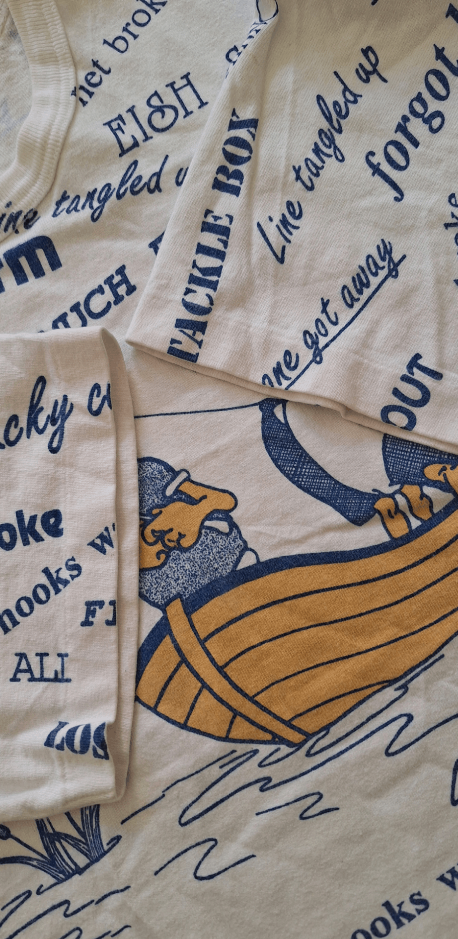 Japanese Brand × Warehouse Rare Bodies Office & School by Warehouse All Overprint Tee Size US M / EU 48-50 / 2 - 6 Thumbnail