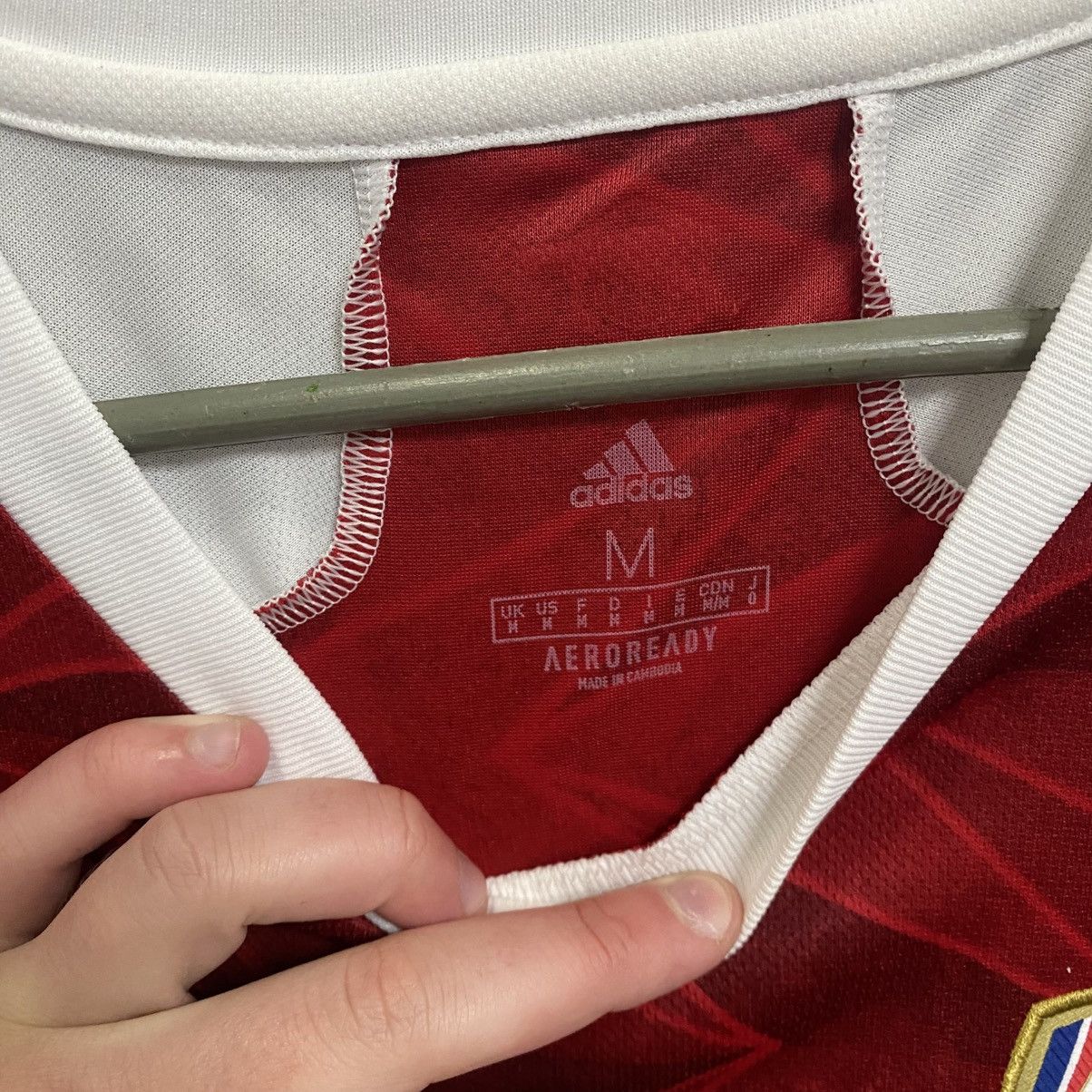Adidas Arsenal London 2020 Home Football Long Sleeve Soccer Jersey Size US M / EU 48-50 / 2 - 11 Thumbnail