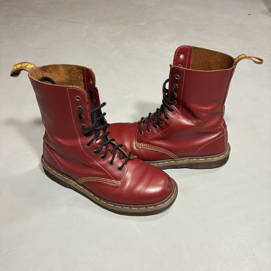 Dr. Martens Vintage Dr. Martens 1490 Made in England Cherry Red