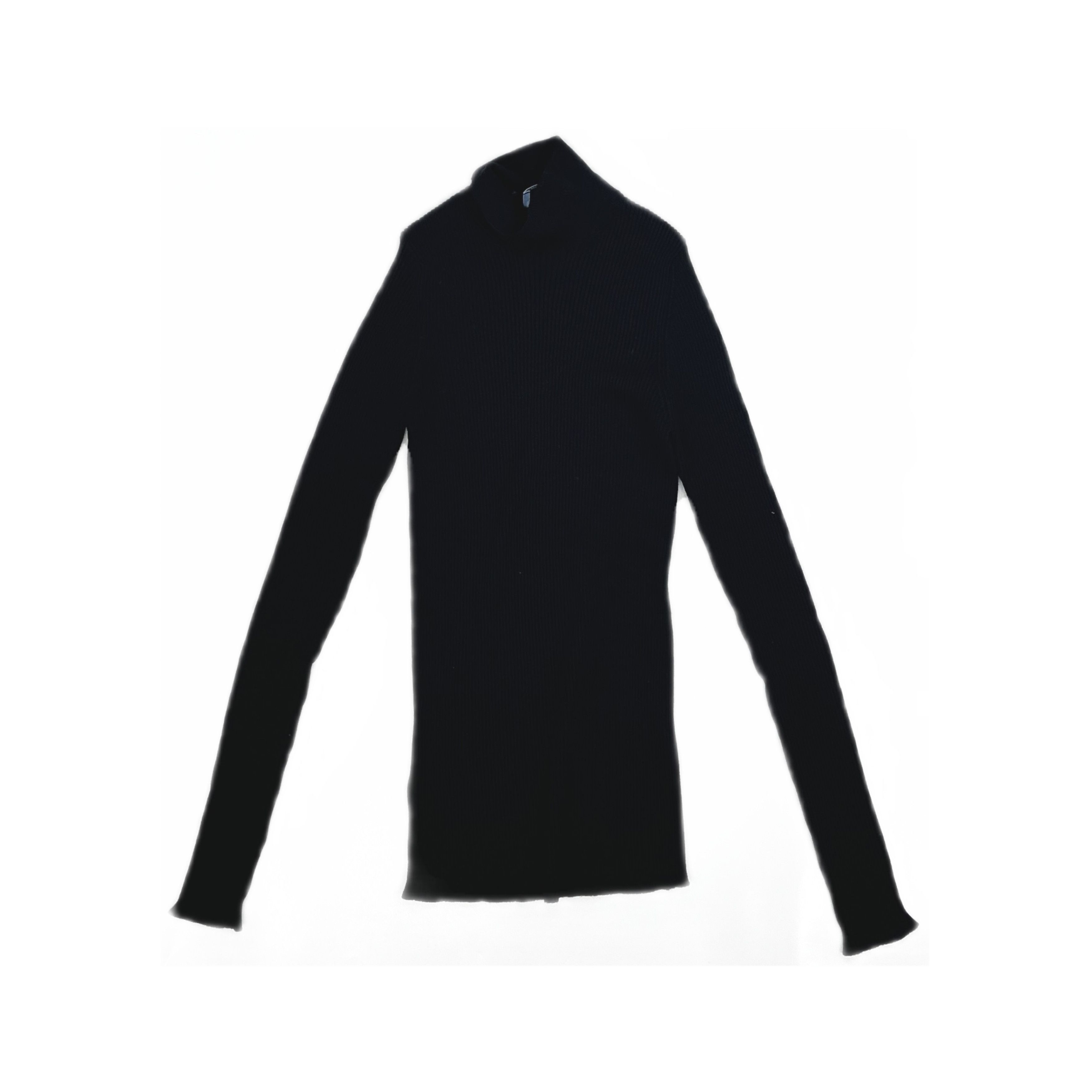 Prada Prada Ribbed Turtleneck Sweater Black Size 38 Size XS / US 0-2 / IT 36-38 - 1 Thumbnail