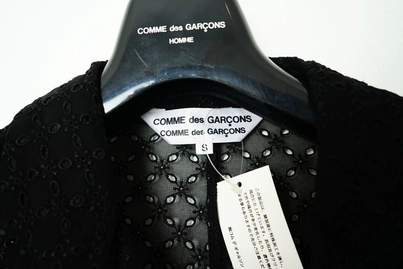 Comme des Garcons Comme des Garcons Rayon openwork embroidered jacket coat Size S / US 4 / IT 40 - 7 Thumbnail