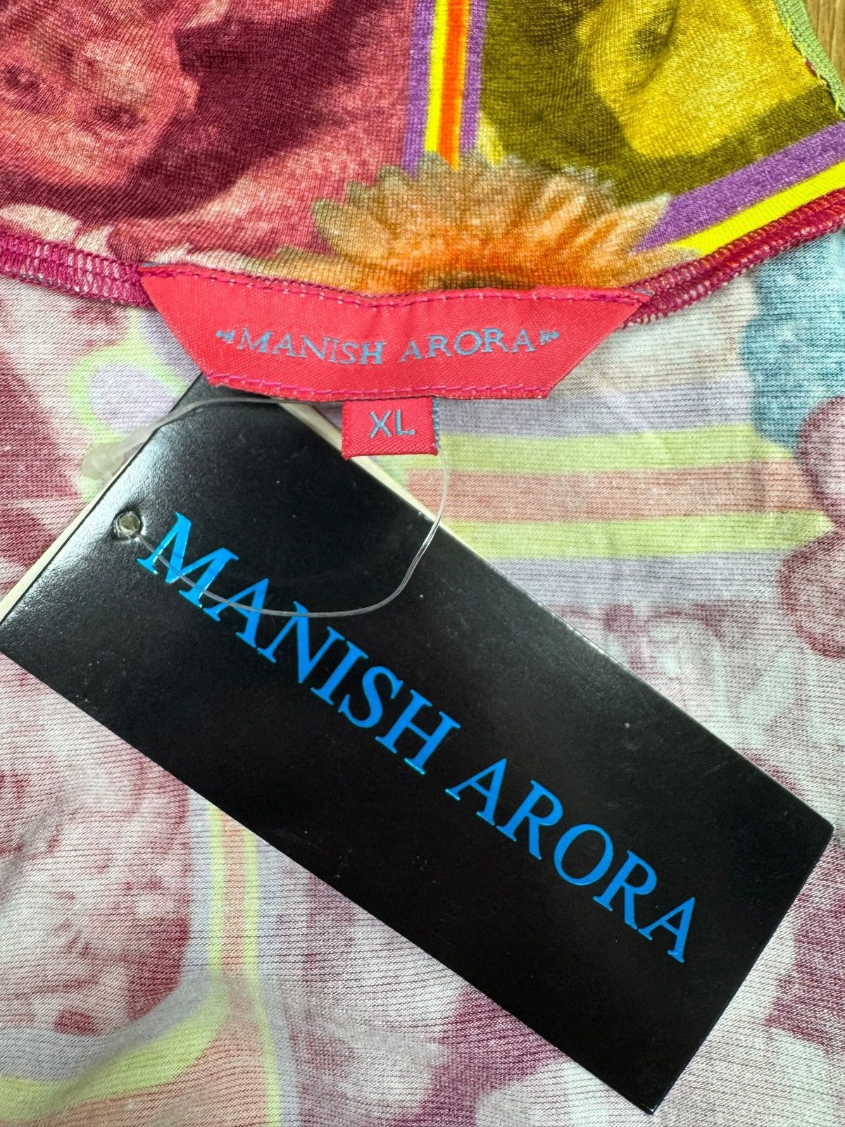 Manish Arora Manish Arora Blouse Pleated Mesh Short Sleeve size XL Size XL / US 12-14 / IT 48-50 - 14 Thumbnail