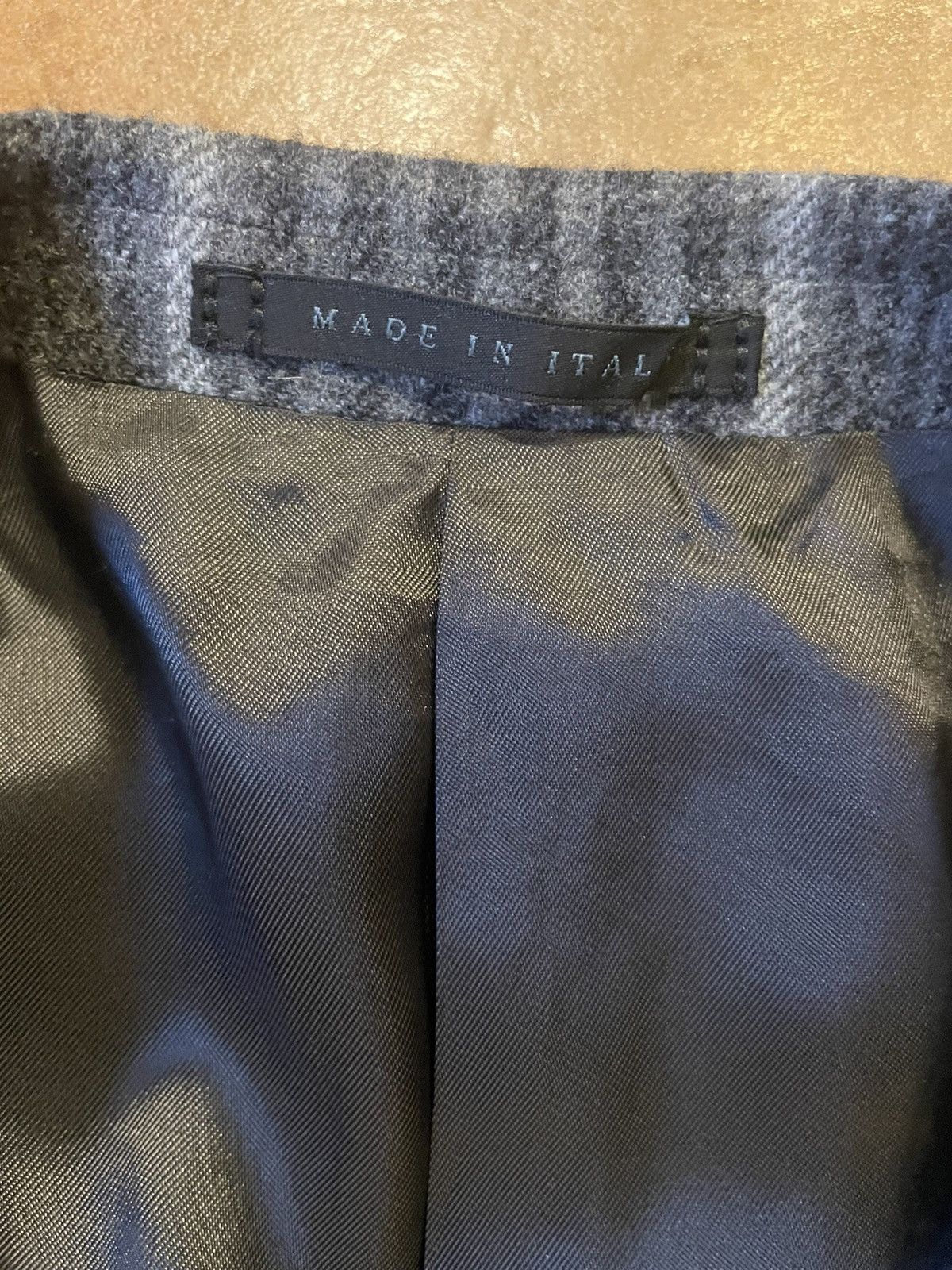 Paul Stuart Windowpane Check Soft Wool Jacket Size 42R - 4 Thumbnail