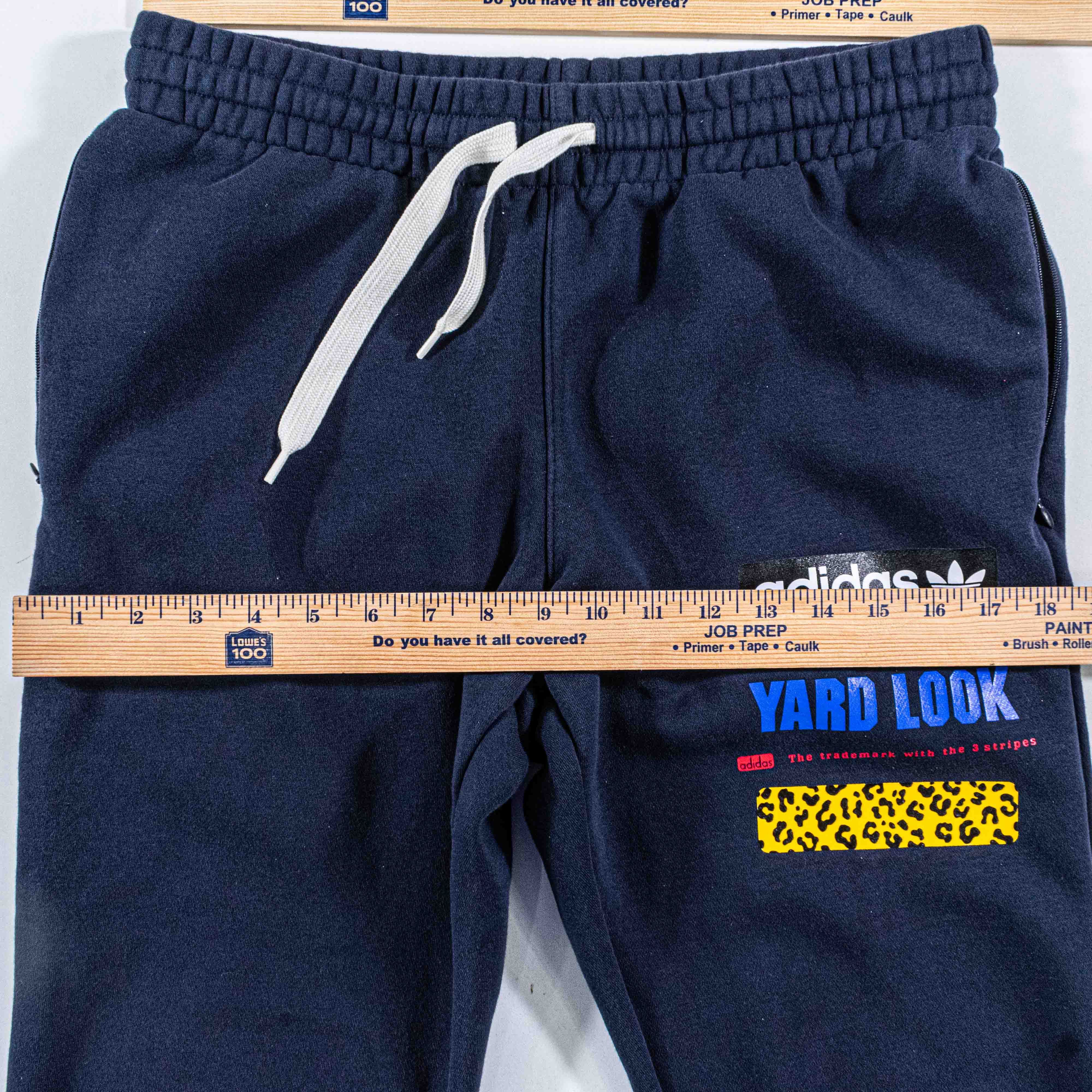 Adidas Adidas Yard Look Tapered Sweatpants Navy Joggers Y2K Logo Size US 30 / EU 46 - 7 Thumbnail