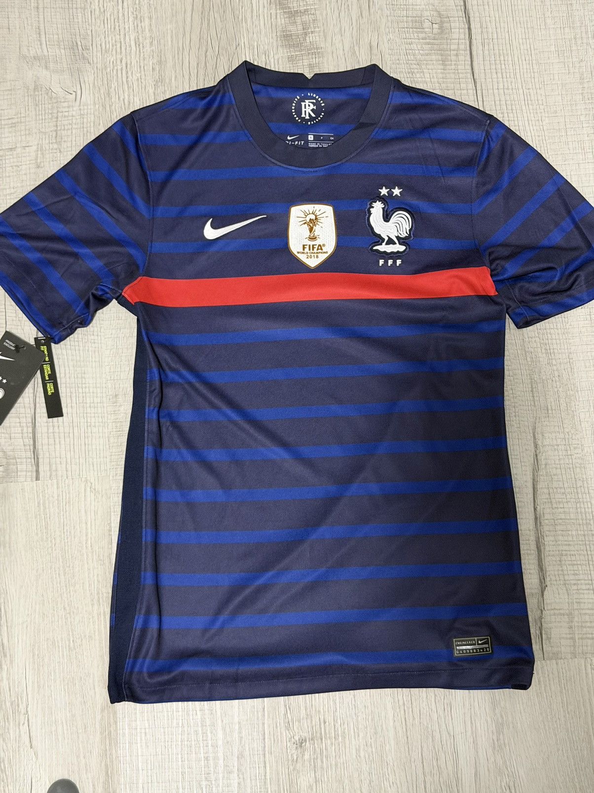 Authentic France Home Jersey