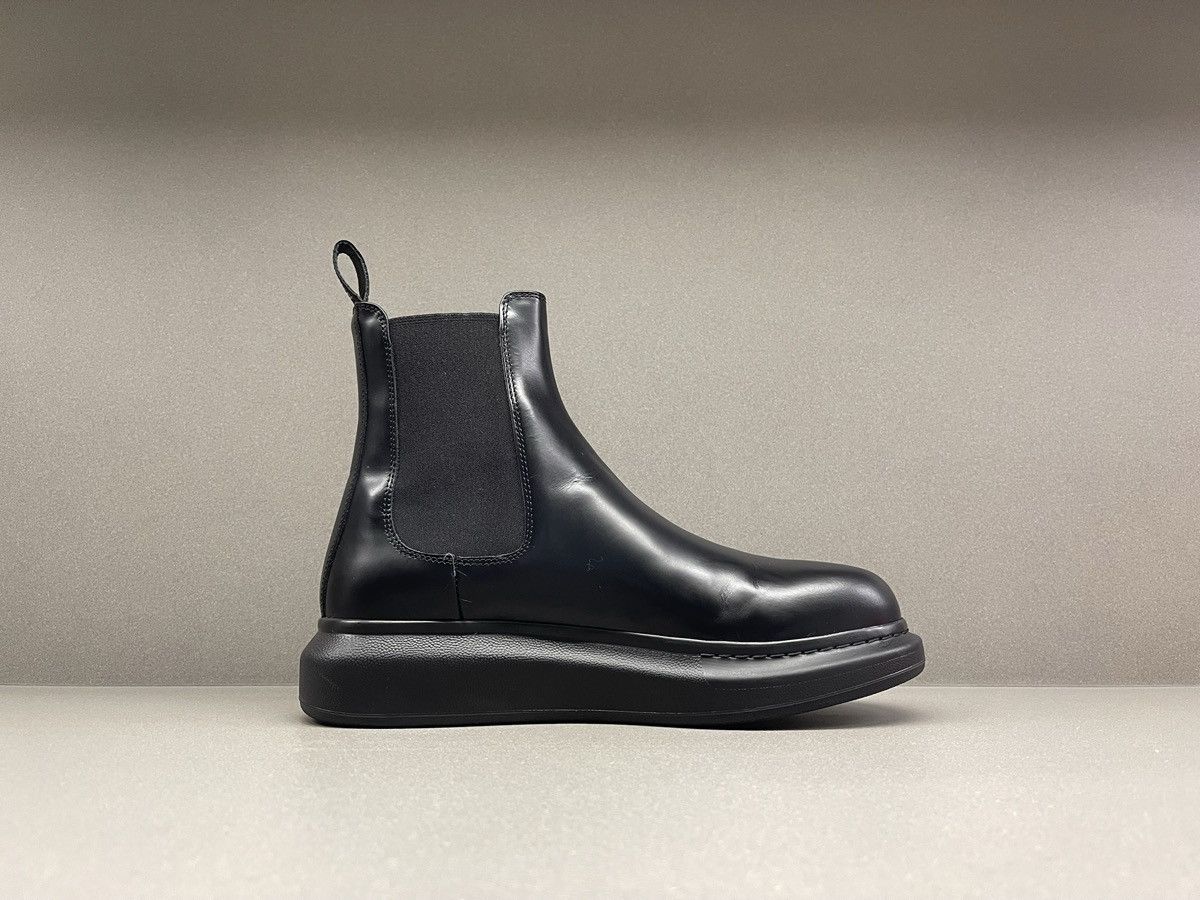 Alexander McQueen Alexander McQueen Hybrid Chelsea Boot Black Size US 8 / EU 41 - 6 Thumbnail