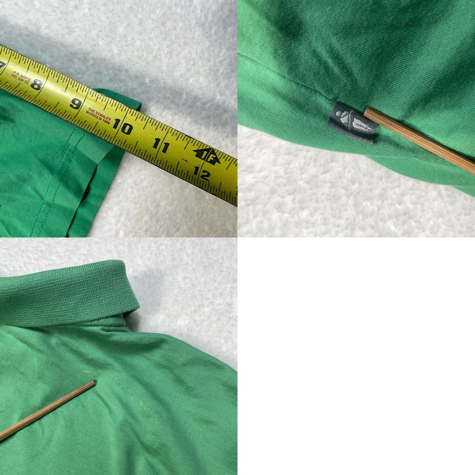 Vintage Olympic Polo Shirt Mens XL Green Logo Casual Classic Sports Performance Golf Tennis Shirt Size US XL / EU 56 / 4 - 8 Thumbnail
