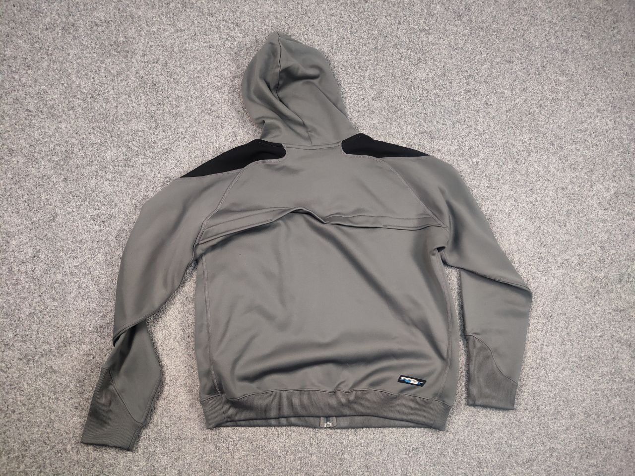 Nike Vintage Nike Swoosh Y2K Ninja Japan Full Zip Gray Hoodie Size US L / EU 52-54 / 3 - 11 Thumbnail