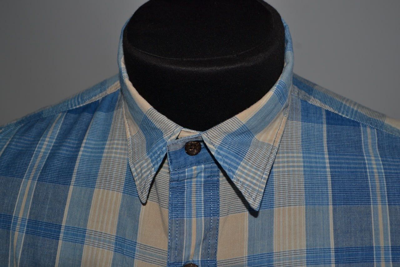 RRL Ralph Lauren × Vintage RRL RALPH LAUREN Men's RL Short sleeve Shirt Blue Size M Size US M / EU 48-50 / 2 - 4 Thumbnail