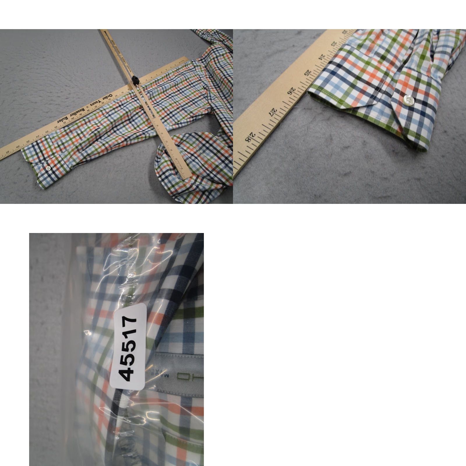 Etro ETRO Shirt Mens 40 Blue Check Long Sleeve Button-Up Casual Work Travel Made in Italy Size US L / EU 52-54 / 3 - 8 Thumbnail
