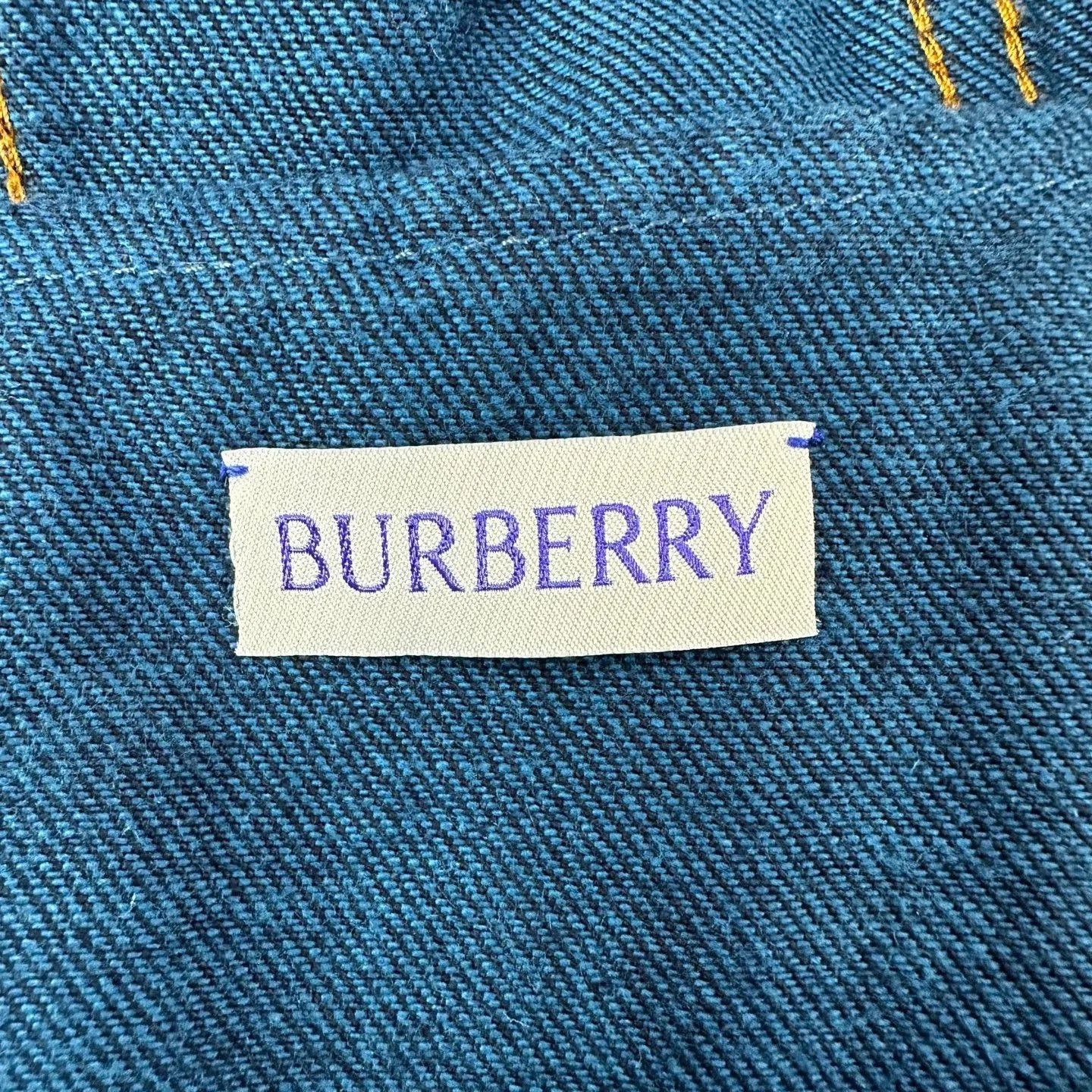 Burberry Burberry 24FW Blue Multi-Pocket Denim Jacket. Size US L / EU 52-54 / 3 - 4 Thumbnail