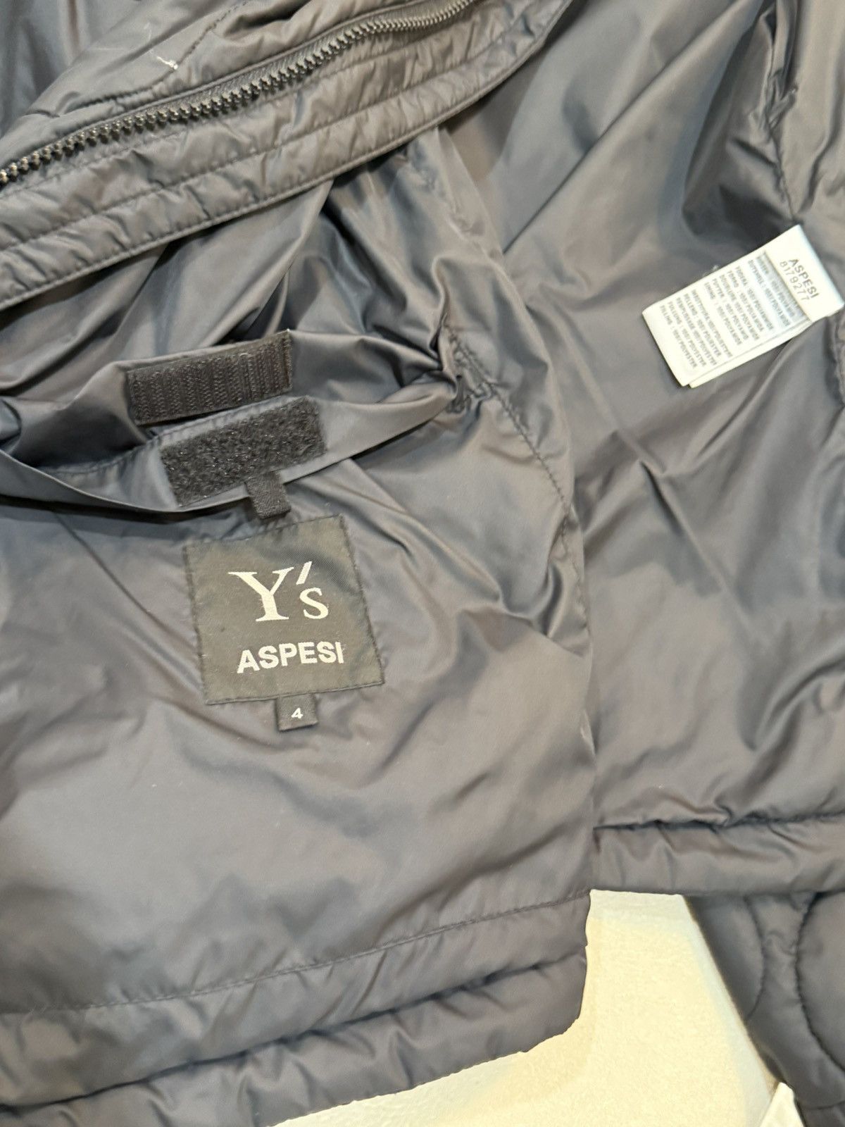 Y's Y's x Aspesi insulated nylon jacket Size 4 (XL) Size US XL / EU 56 / 4 - 8 Thumbnail