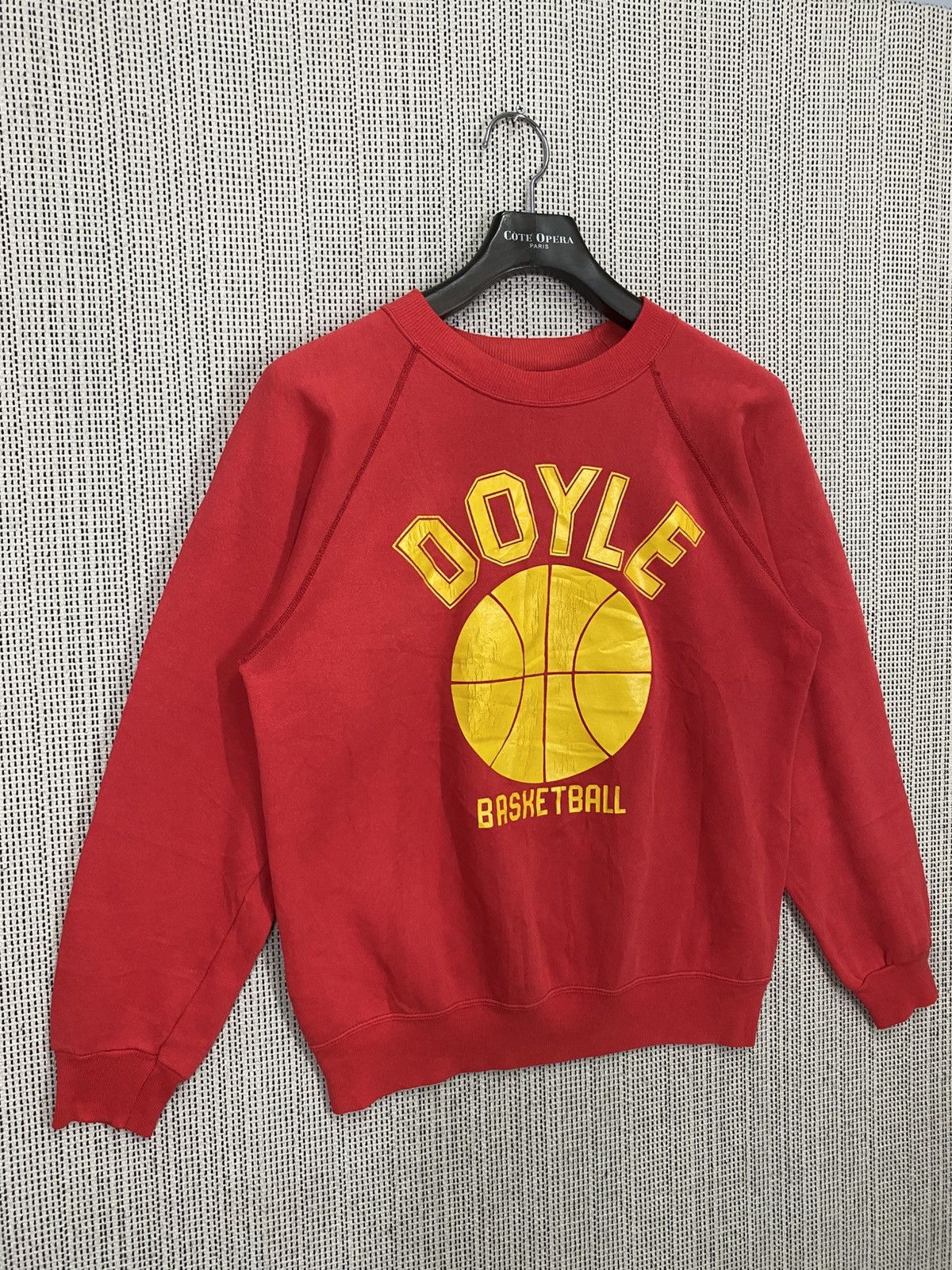 NBA × Vintage Vintage milton Doyle basketball nba sweatshirt crewneck Size US L / EU 52-54 / 3 - 6 Thumbnail