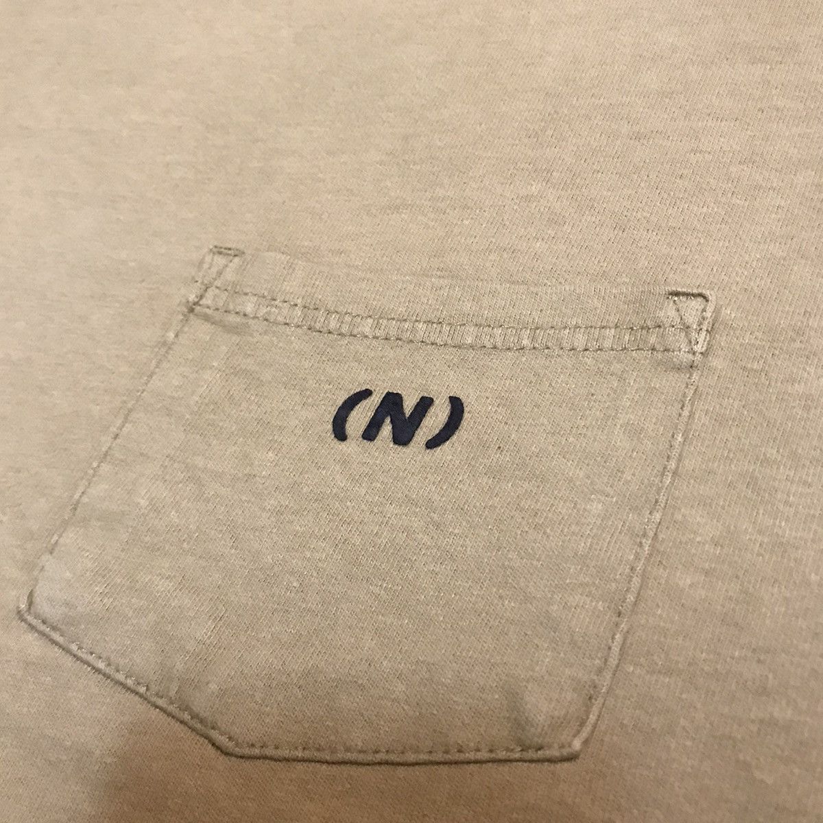 Designer NUMBER (N)INE DENIM POCKET CROPTOP RARE TEE Size M / US 6-8 / IT 42-44 - 5 Thumbnail