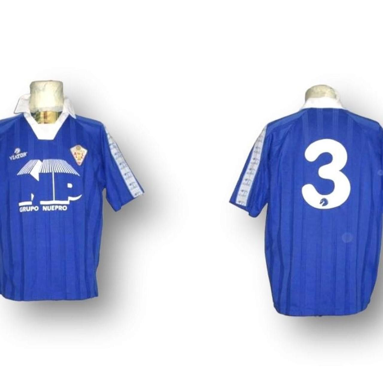 Other Match Worn Fc Alicante 1995 1996 Home Shirt Jersey Viator Size US L / EU 52-54 / 3 - 1 Thumbnail
