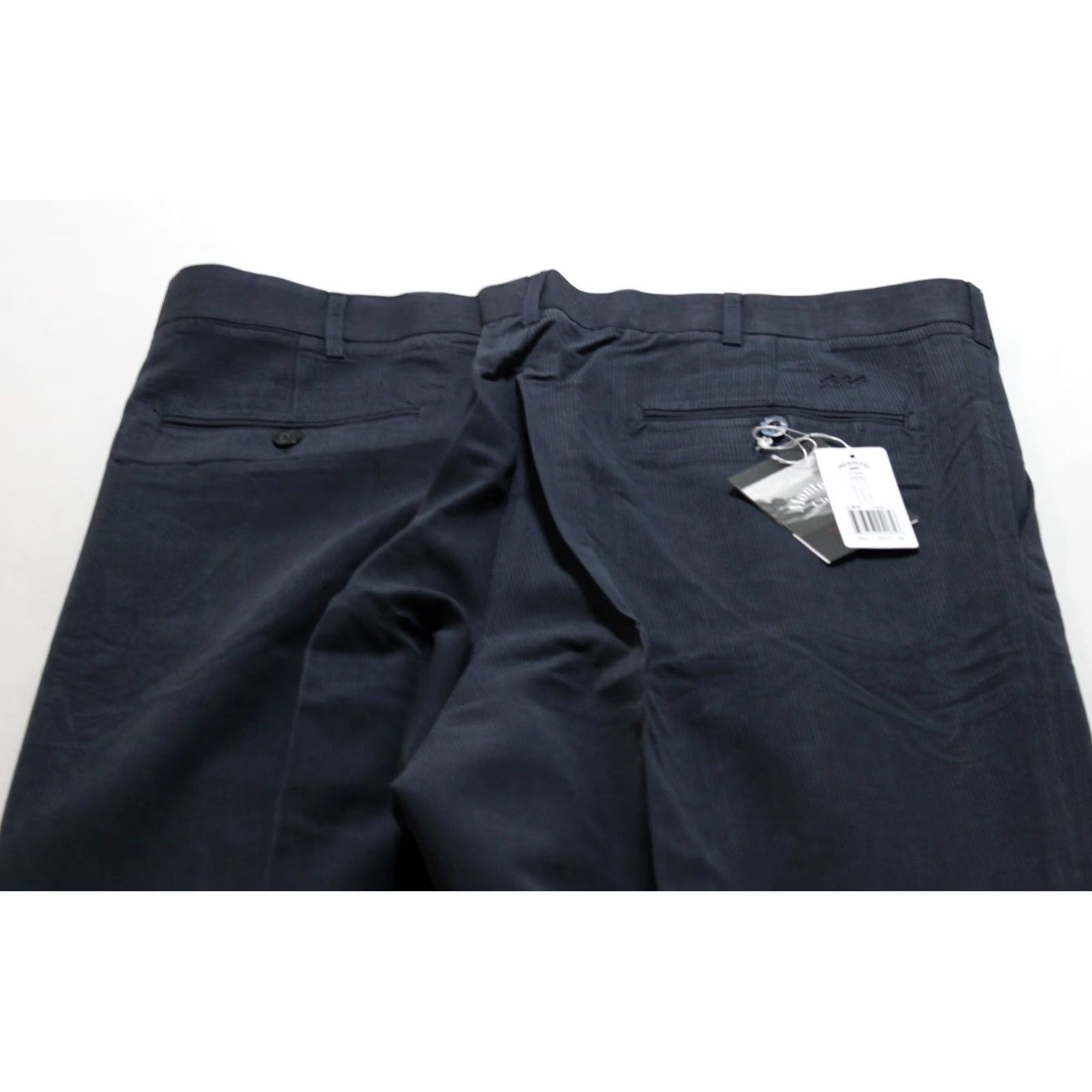 Vintage Monterey Club Golf Pants Men's Navy Size 38 Fairway High Rise Flat Front EH6 NWT Size US 38 / EU 54 - 4 Thumbnail