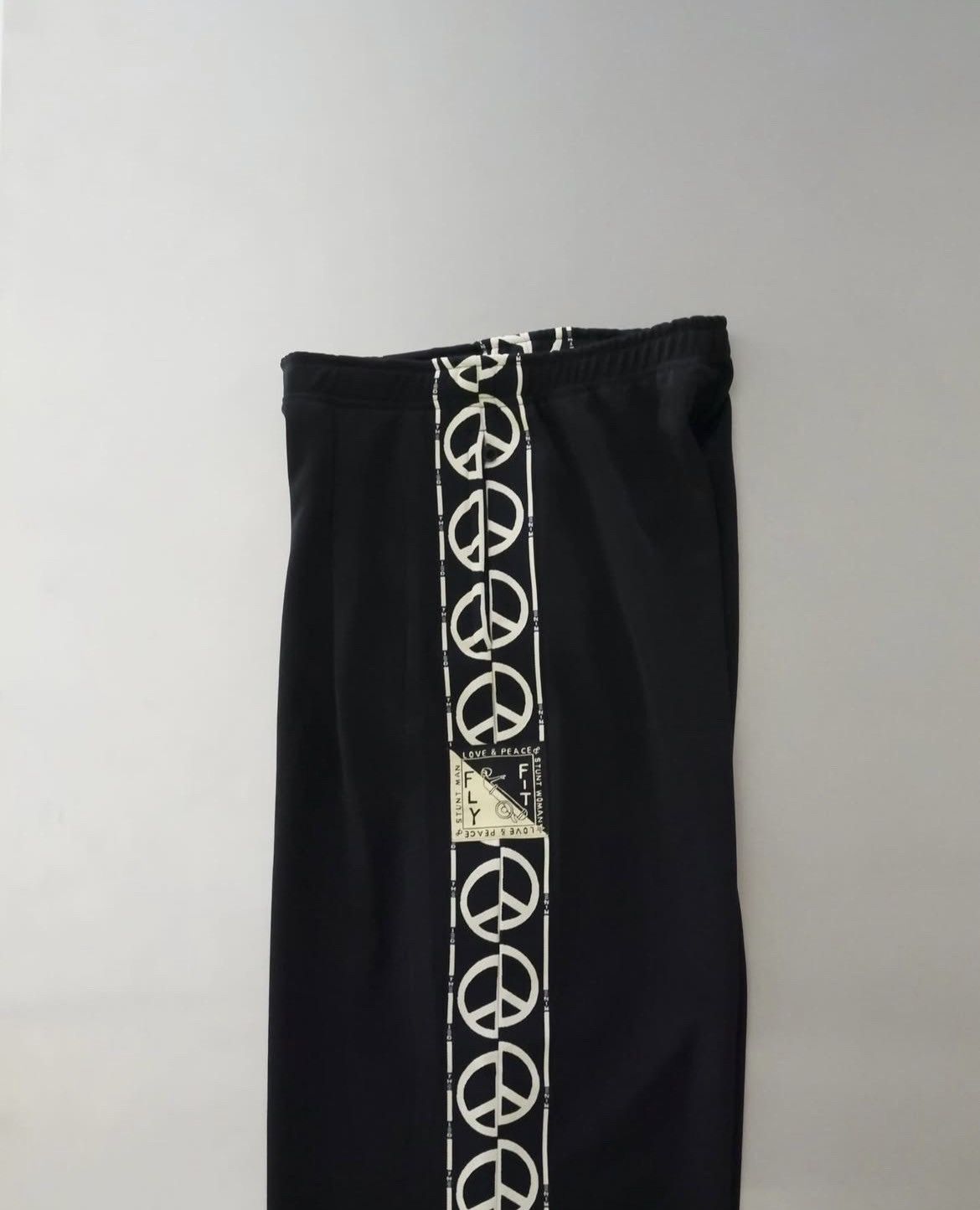 Kapital Kapital TH.D.D peace smooth jersey baggy track pants Size US 36 / EU 52 - 5 Thumbnail