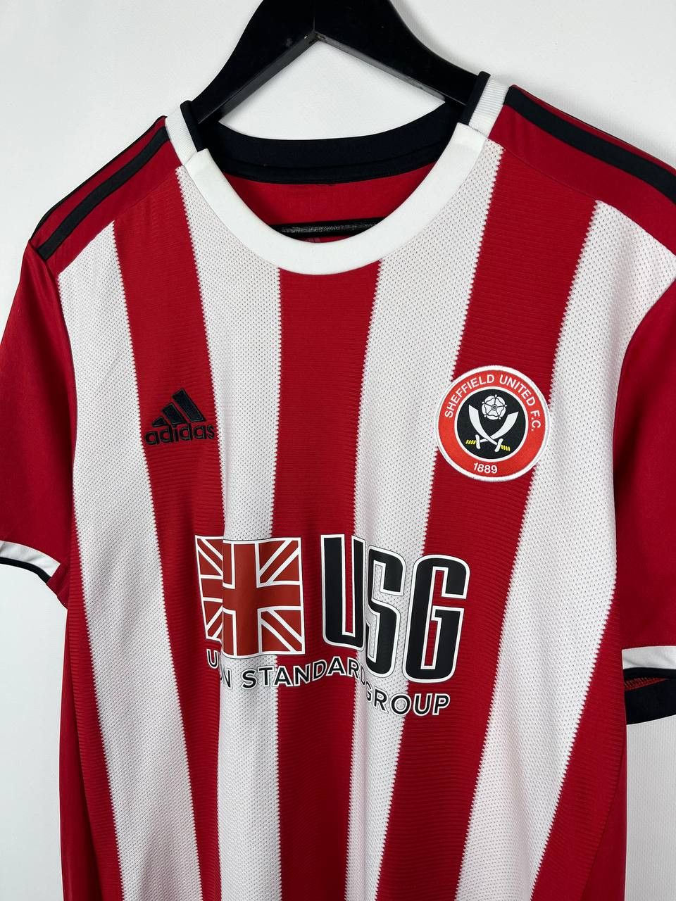Adidas Adidas Sheffield United 2019/20 Home Football Shirt DX3763 Size US L / EU 52-54 / 3 - 3 Thumbnail