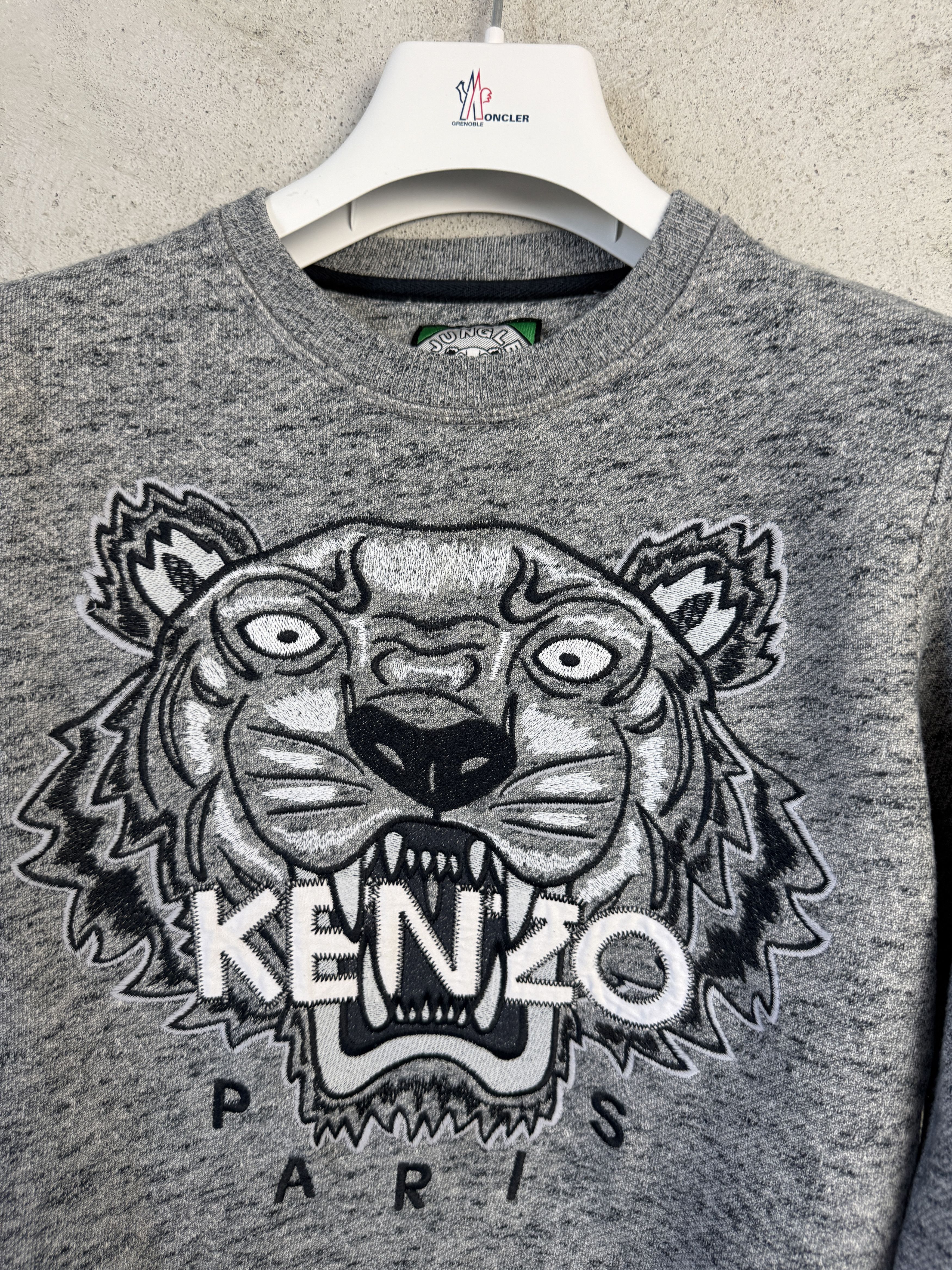 Kenzo Kenzo tiger big logo embroidered sweatshirt crewneck Size XS / US 0-2 / IT 36-38 - 2 Thumbnail