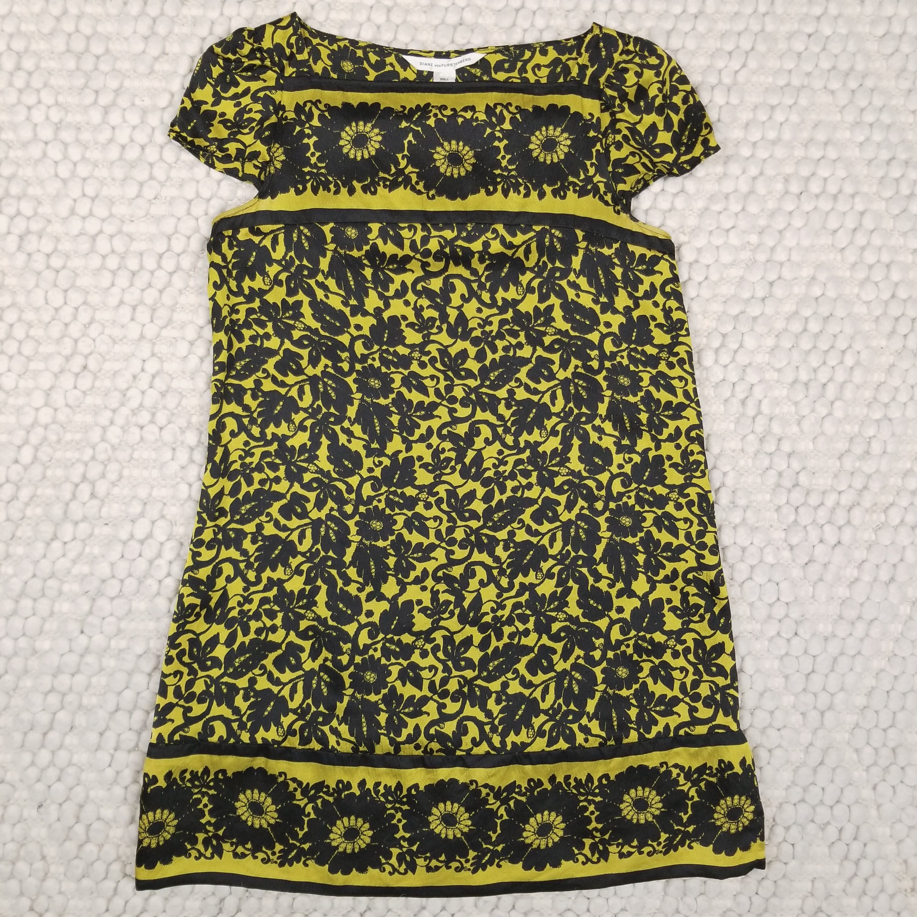 Diane von Furstenberg Cerisier Silk Dress Size S / US 4 / IT 40 - 6 Thumbnail