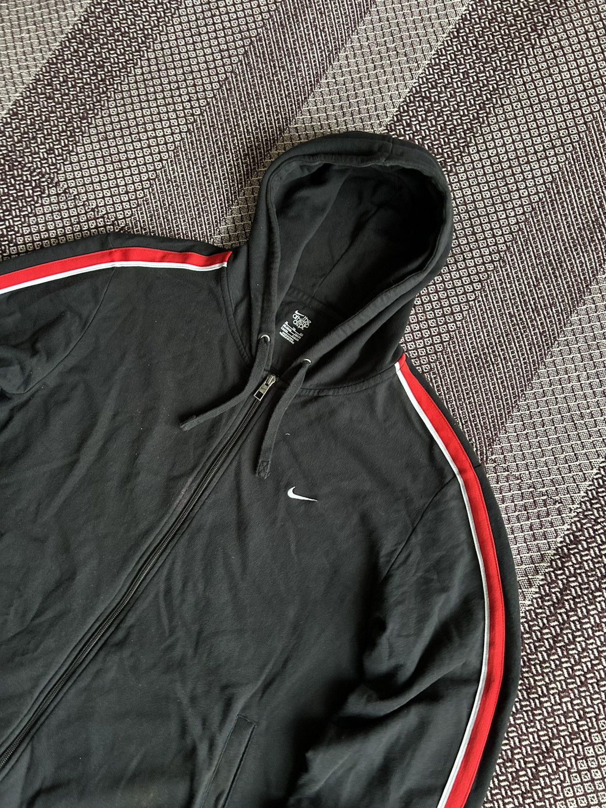 Vintage Nike Athletic Adept Zip Up Vintage Hoodie Unisex Size US XL / EU 56 / 4 - 3 Thumbnail