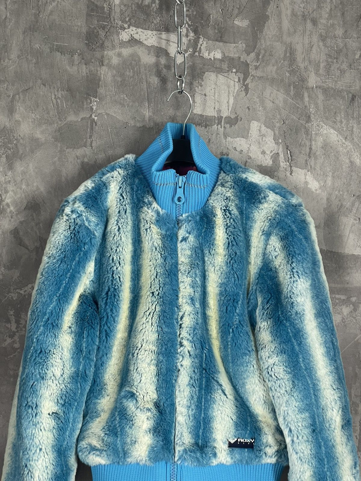 Other ROXY Y2K VINTAGE COAT WINTER FAUX FUR JACKET Size M / US 6-8 / IT 42-44 - 2 Thumbnail