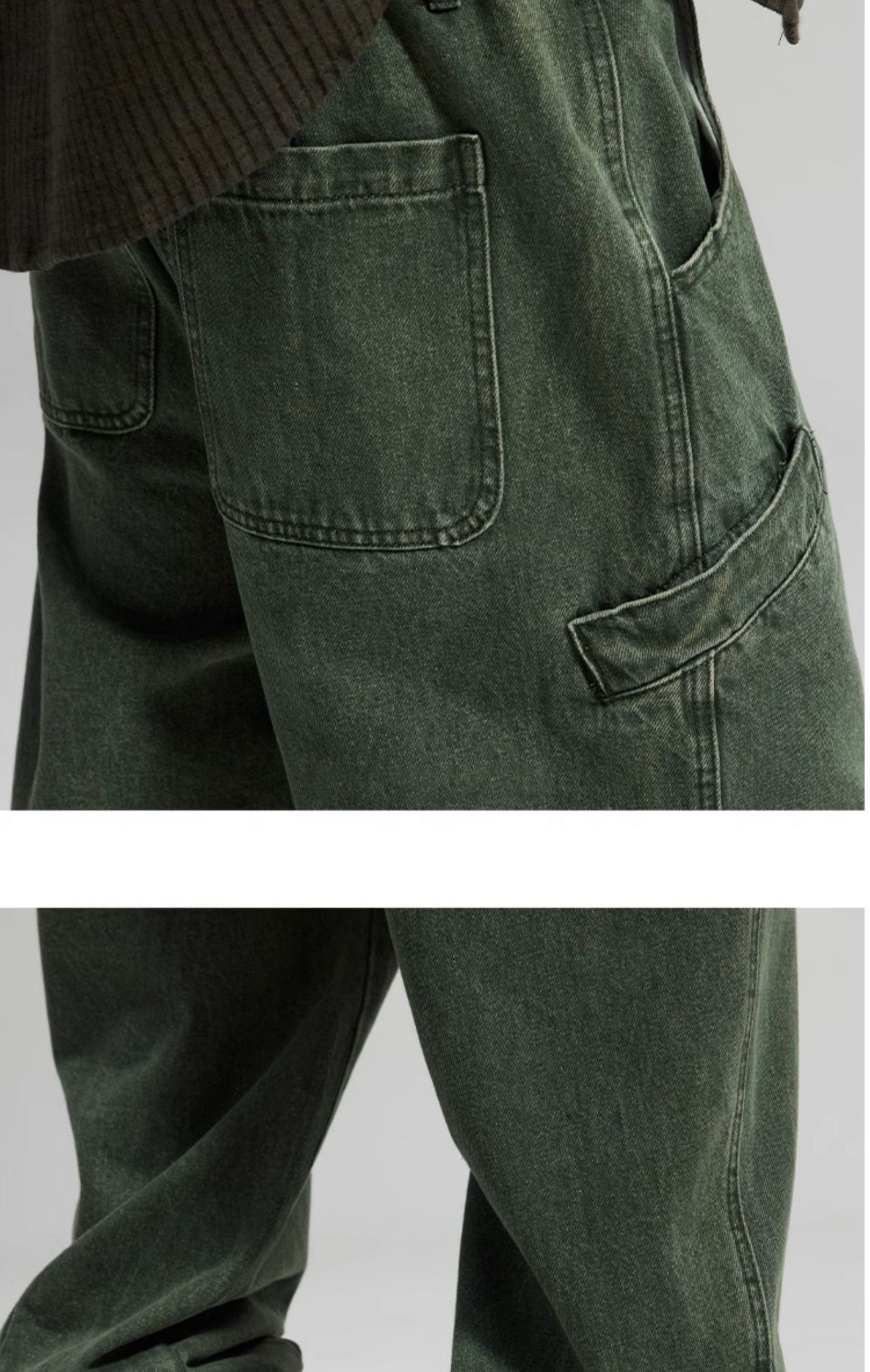 Japanese Brand × Jean Elastic Japanese Streetwear Cargo Pants Size US 29 - 6 Thumbnail