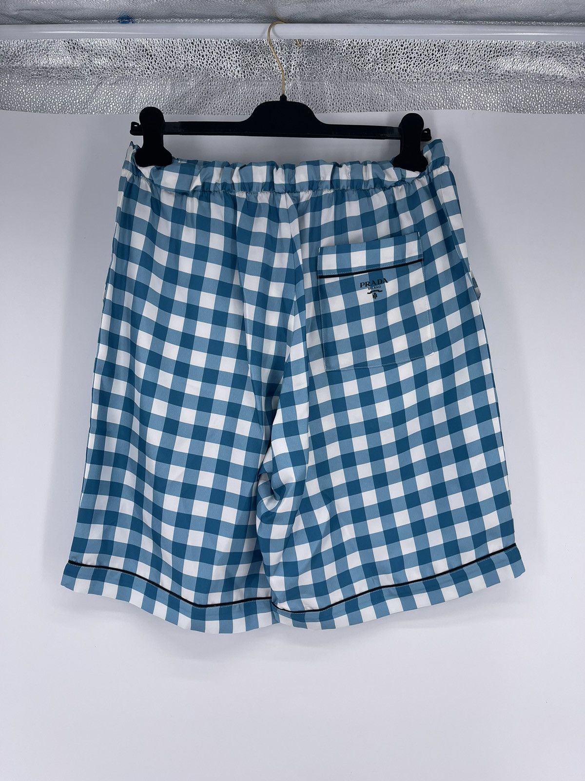 Prada Prada Twill Check Shorts Size US 30 / EU 46 - 4 Thumbnail