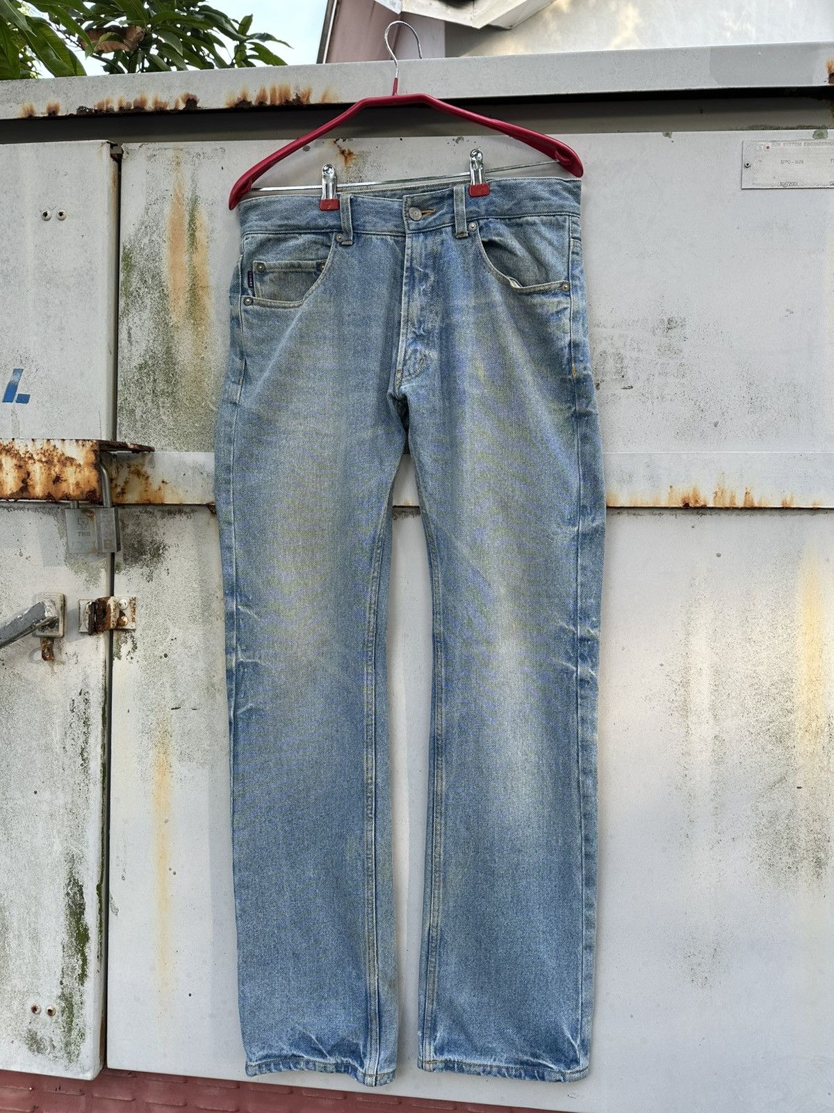 Tommy Hilfiger 👹Tommy Jeans By Tommy Hilfiger Embroidery Logo Jeans Size US 31 - 2 Thumbnail