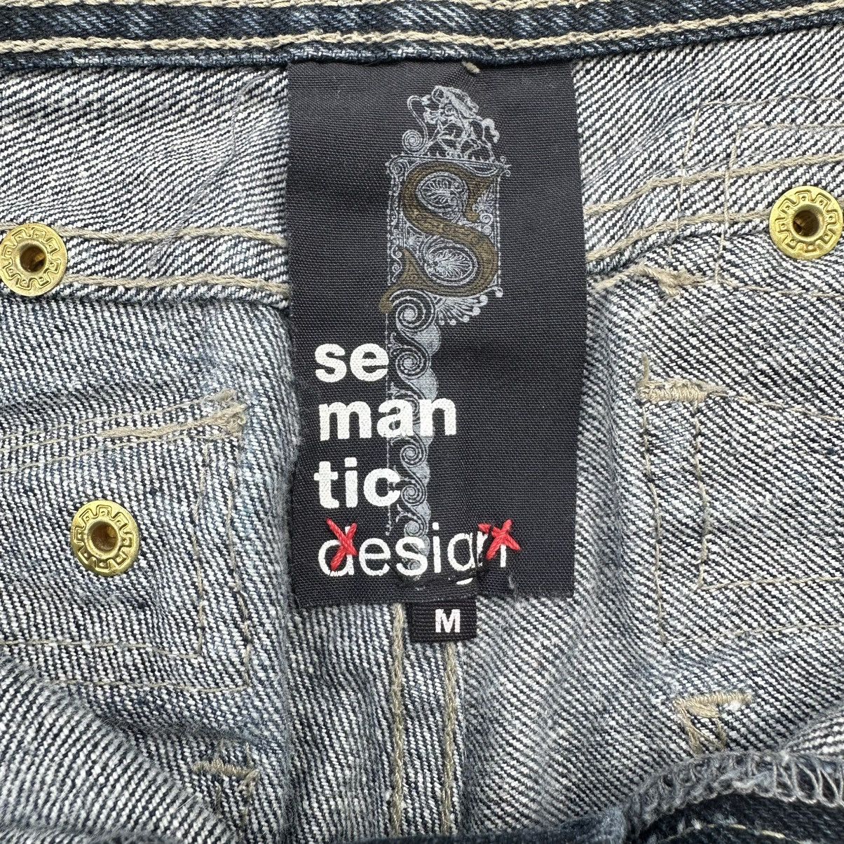 Japanese Brand × semanticdesign Semantic Design Jeans Size 29" - 13 Thumbnail