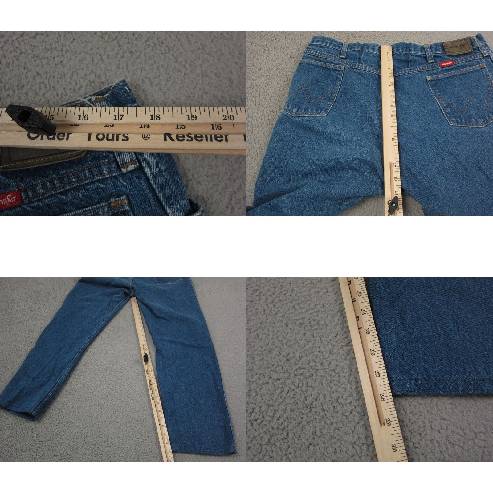 Wrangler VINTAGE Wrangler Jeans Mens Cowboy Cut 915SWK Blue Adult W 40 L 32 90s USA Size US 40 / EU 56 - 8 Thumbnail