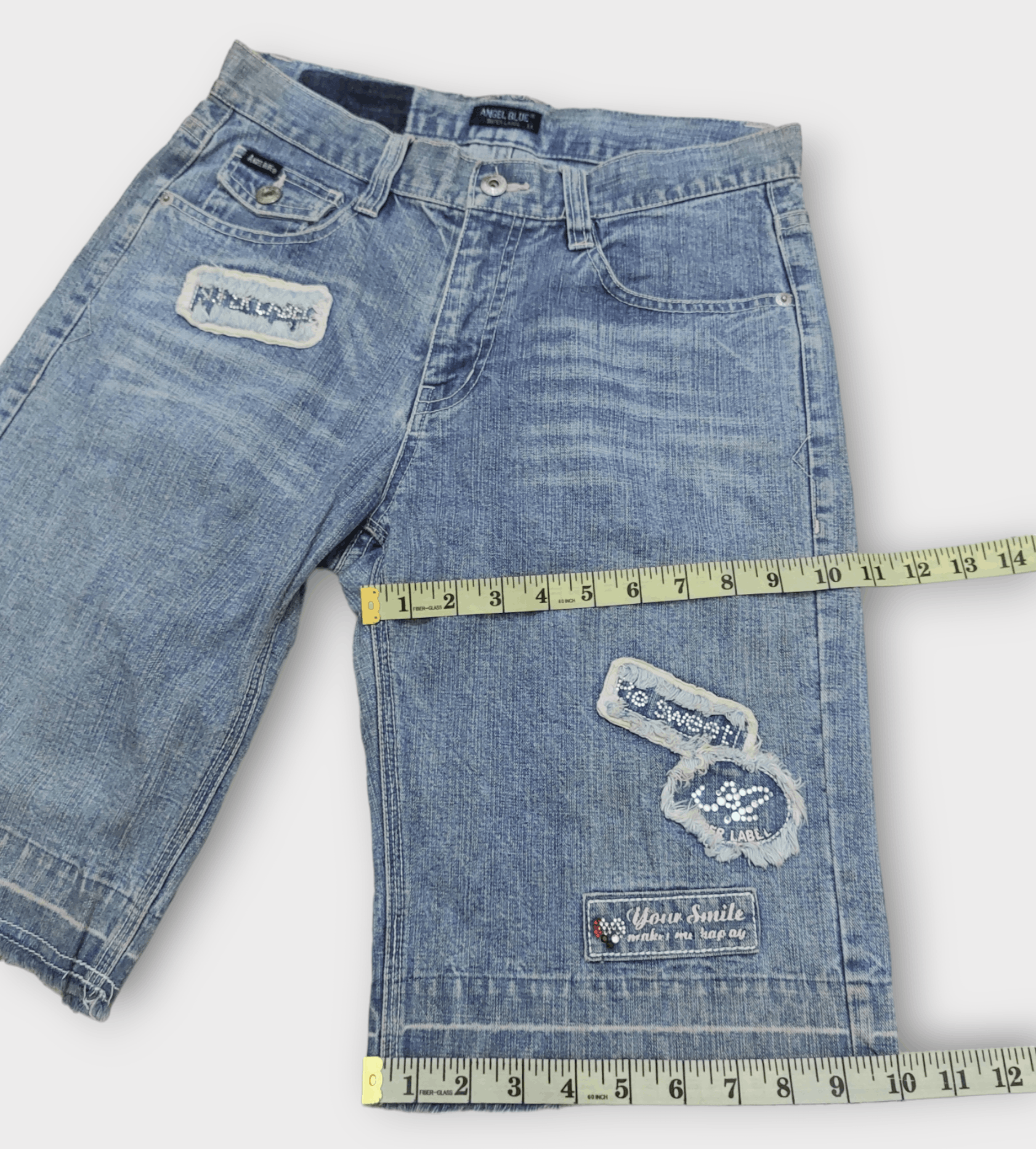 Angel Blue Angel Blue Patch Short Pants Size US 30 / EU 46 - 12 Thumbnail