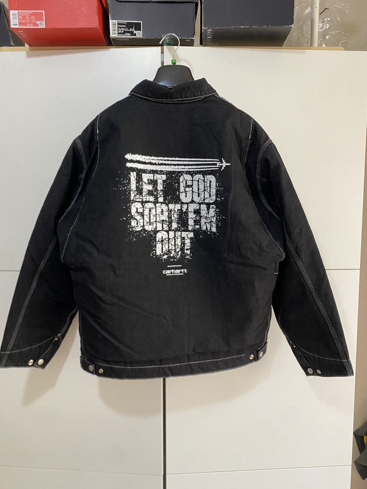Carhartt Wip OG Detroit Carhartt WIP x Clipse size /XXL black Size US XXL / EU 58 / 5 - 10 Thumbnail