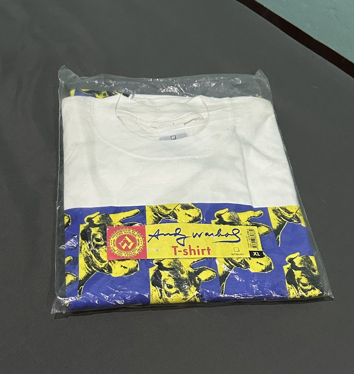 Andy Warhol Rare!! Vintage Andy Warhol Cow Te Neues 1996s Tee Size US XL / EU 56 / 4 - 1 Thumbnail