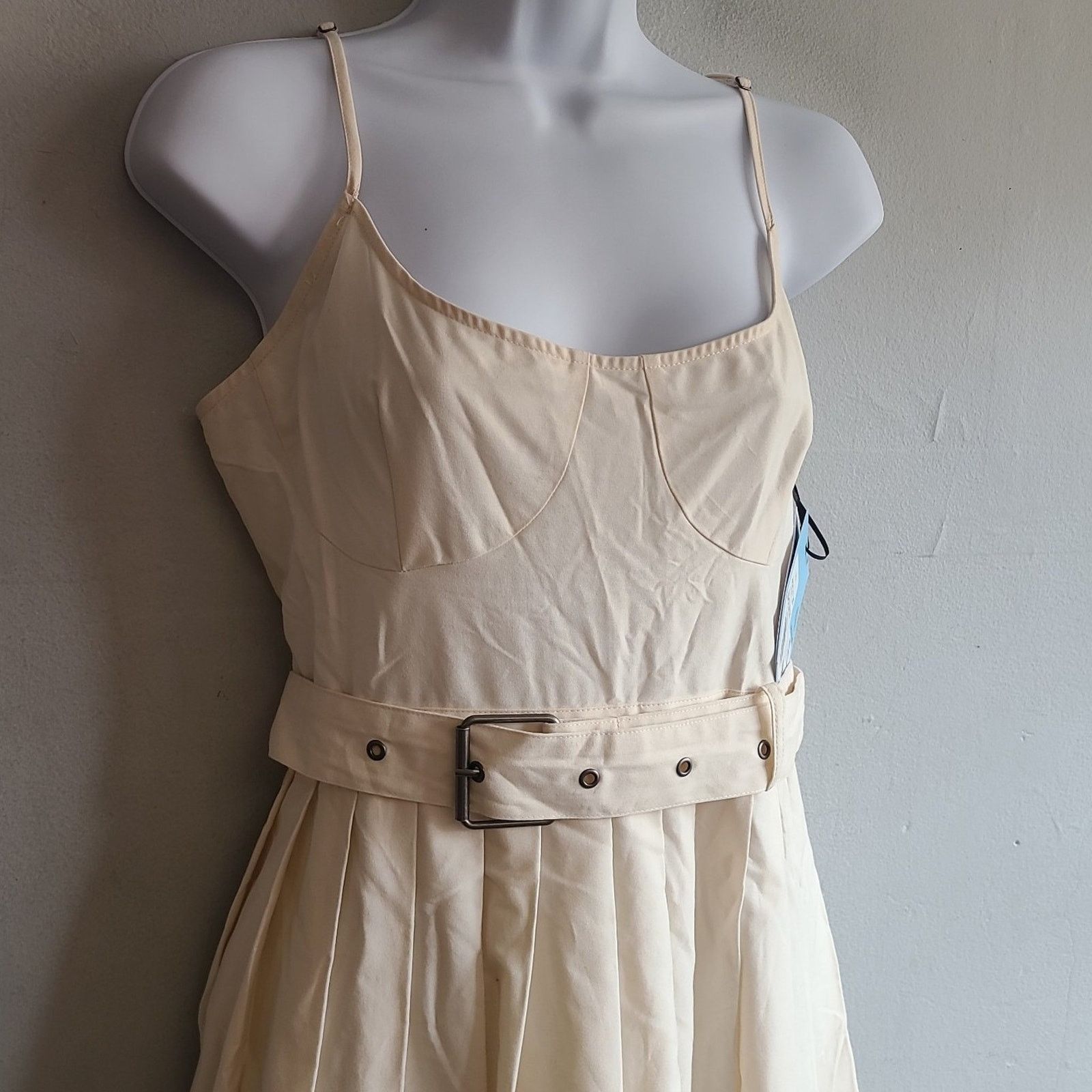 Other NEW women's 10 medium beige tank top maxi dress Size M / US 6-8 / IT 42-44 - 4 Thumbnail