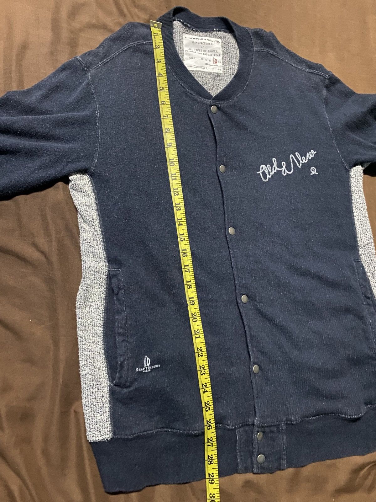 R.Newbold R.Newbold Button Navy Cardigan Size US L / EU 52-54 / 3 - 9 Thumbnail