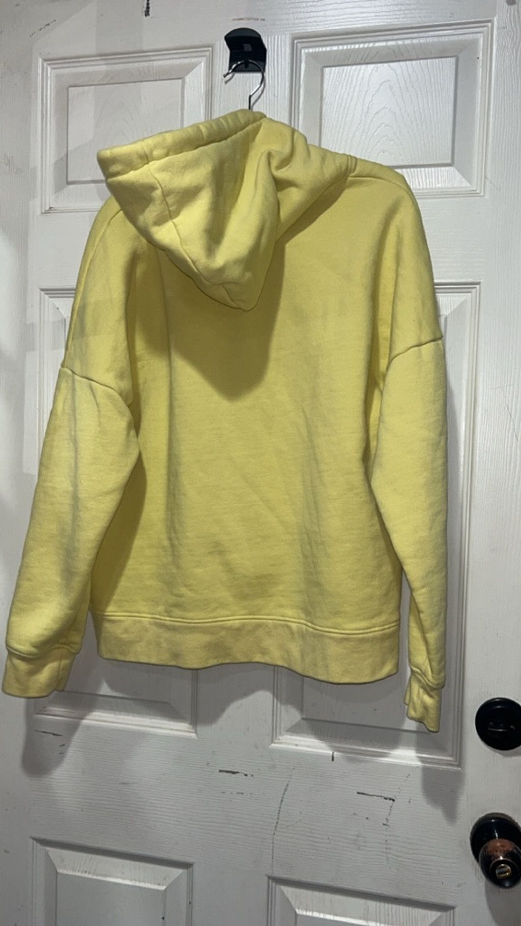 The Unbranded Brand Women's Unbranded Yellow Graphic Hoodie Standard M Size M / US 6-8 / IT 42-44 - 3 Thumbnail