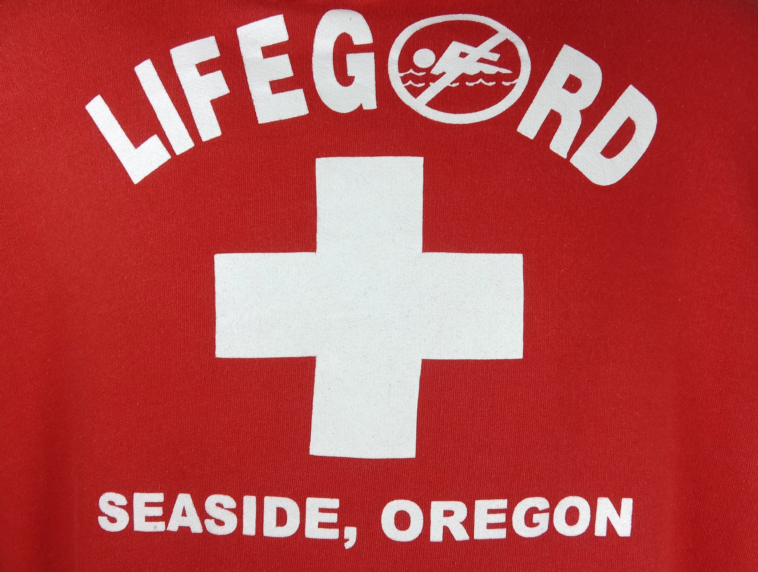 Vintage Vintage Lifeguard Seaside Oregon Hoodie Sweatshirt Size US S / EU 44-46 / 1 - 7 Thumbnail