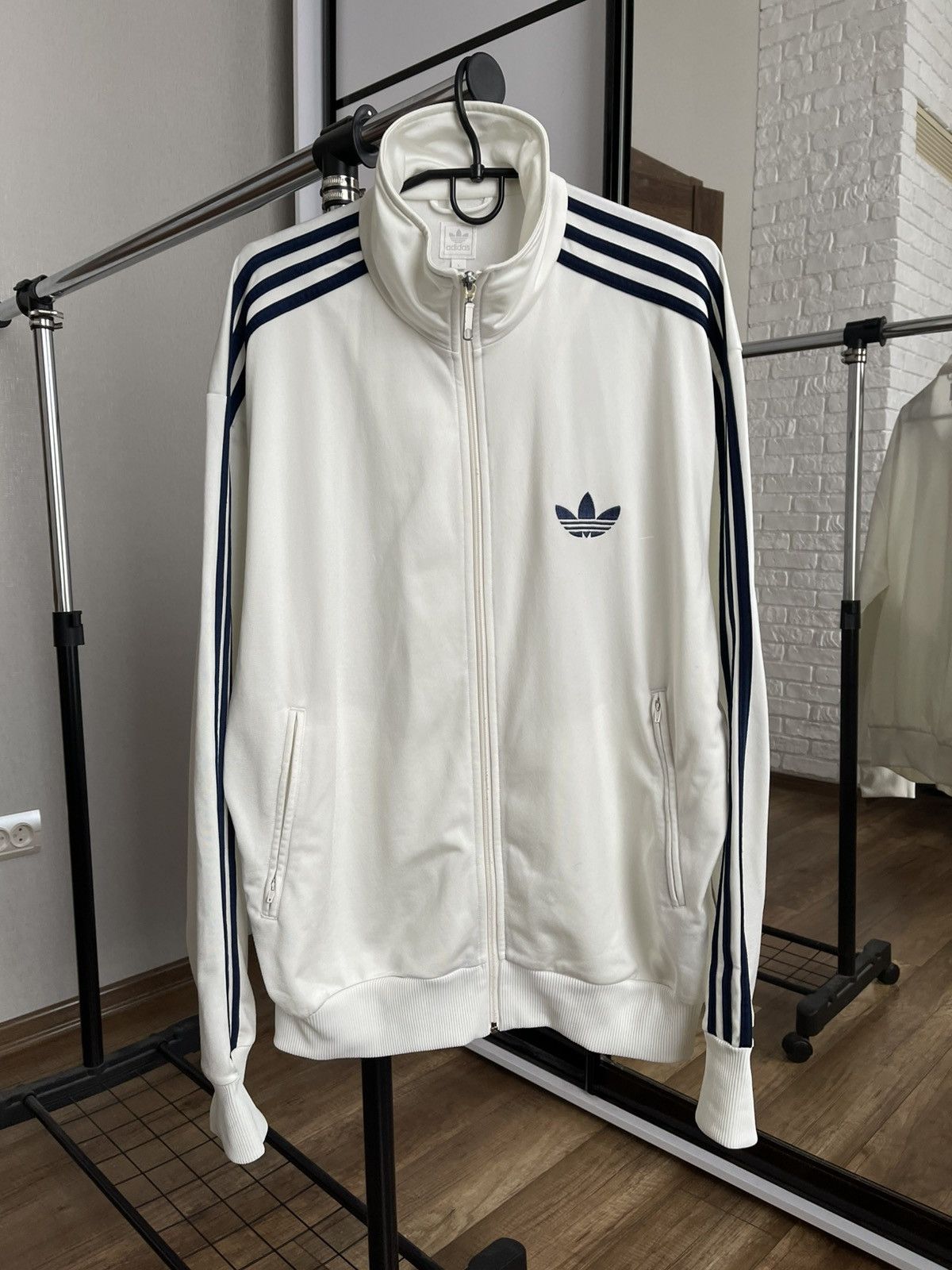 Adidas Adidas Track Zip Jacket Vintage Size US L / EU 52-54 / 3 - 1 Thumbnail