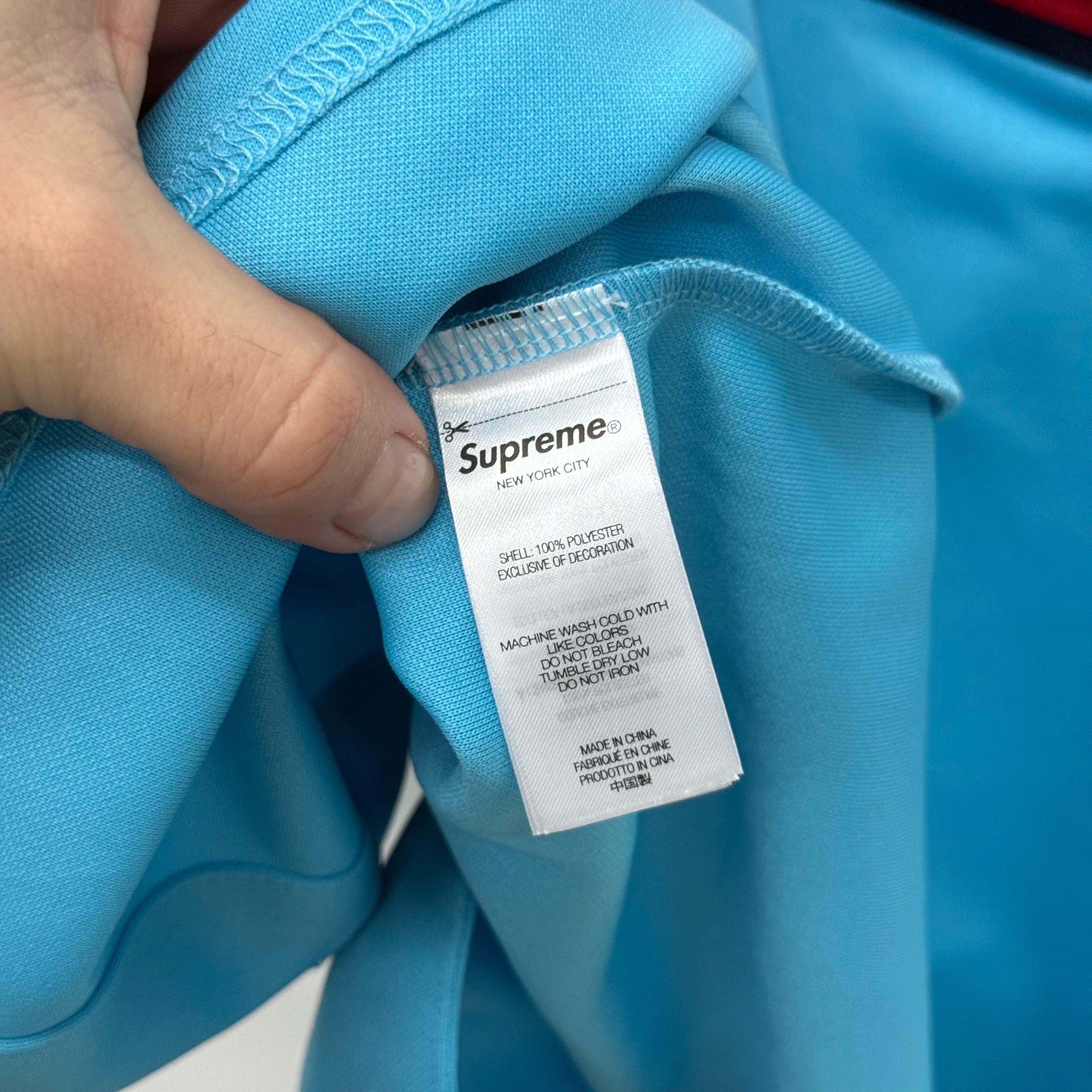 Supreme Supreme Swords Baseball Jersey Blue - Size M Size US M / EU 48-50 / 2 - 5 Thumbnail